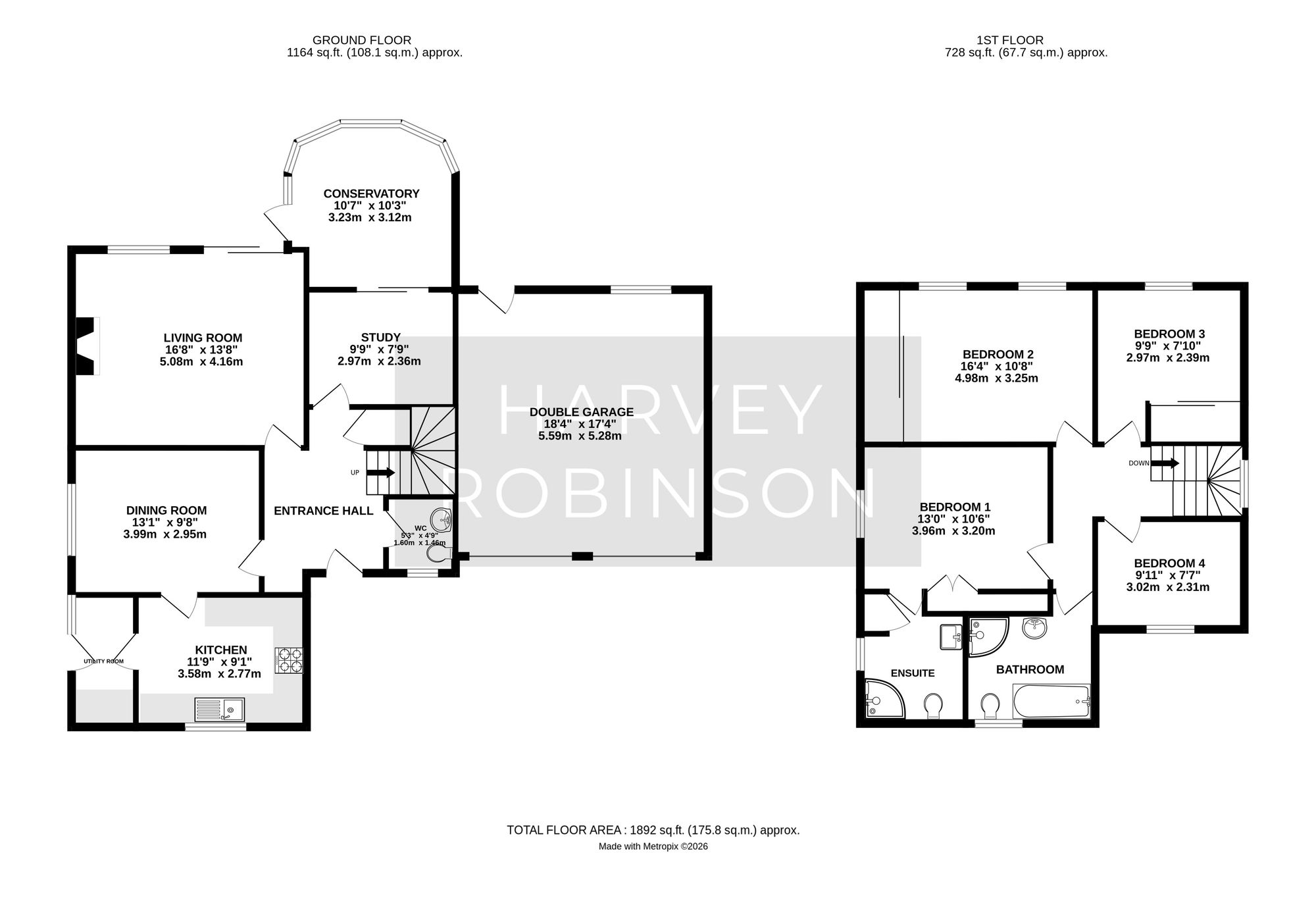 7 Ford Close, St. Neots floorplan