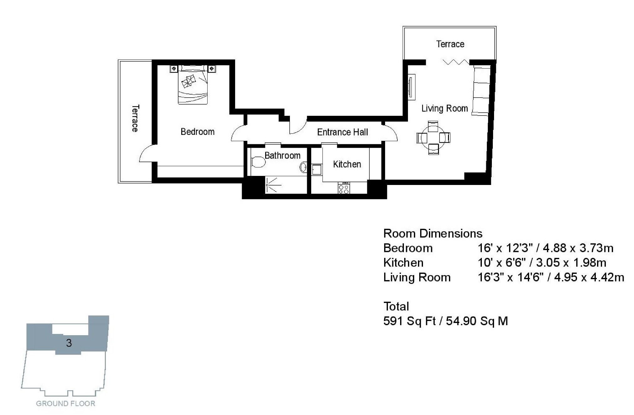 1 Bedrooms Flat to rent in Agar Grove, London, London NW1