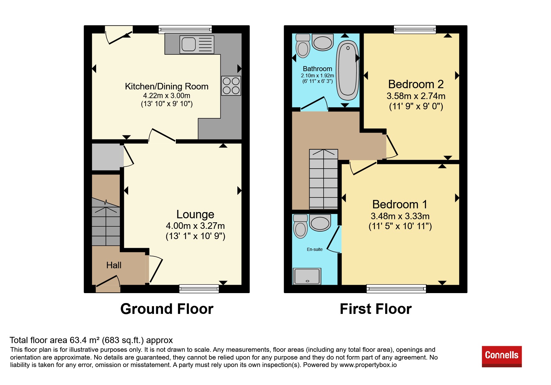 60, Longstone Road, Birmingham floorplan