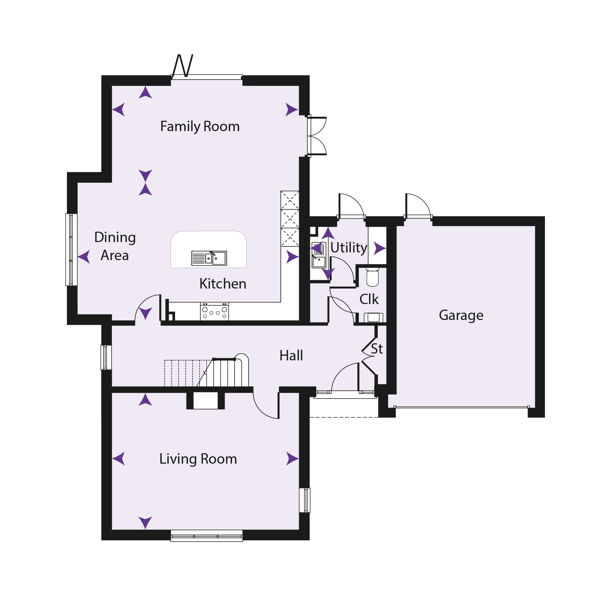 Chamberlain_Plot1, Allsebrooke Way, Ravenshead floorplan