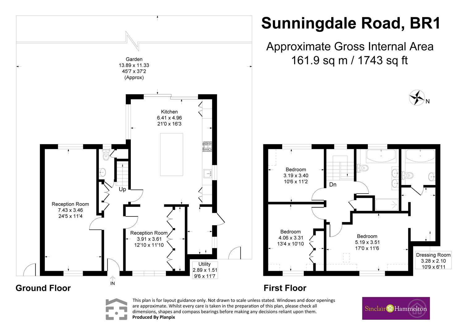 8, Sunningdale Road, Bromley floorplan