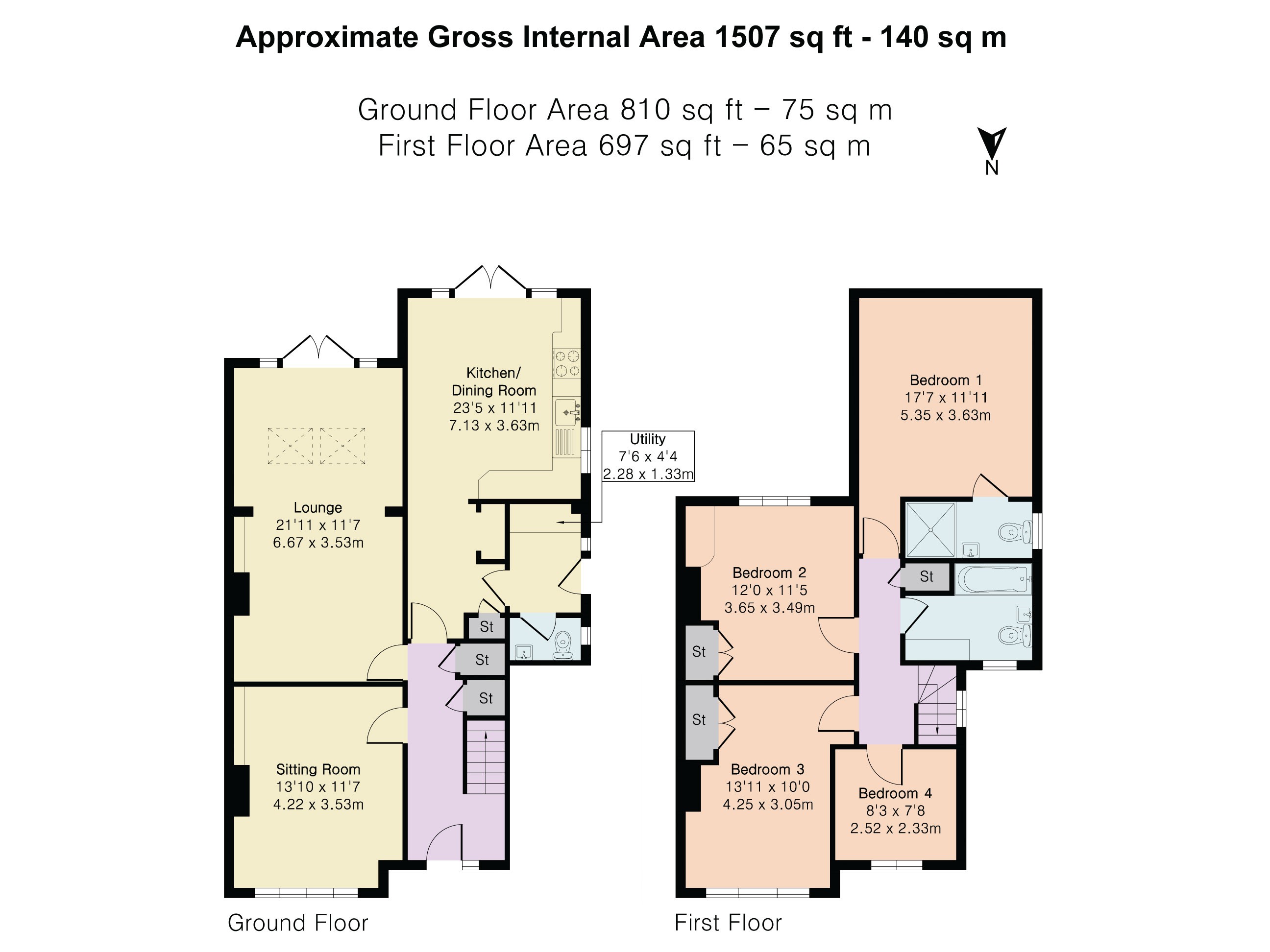 25, Salisbury Avenue, St Albans floorplan