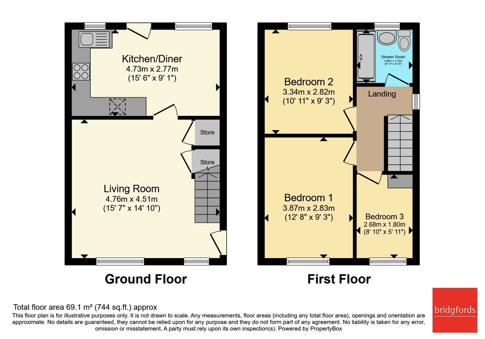 12, Byron Street, Cheshire floorplan