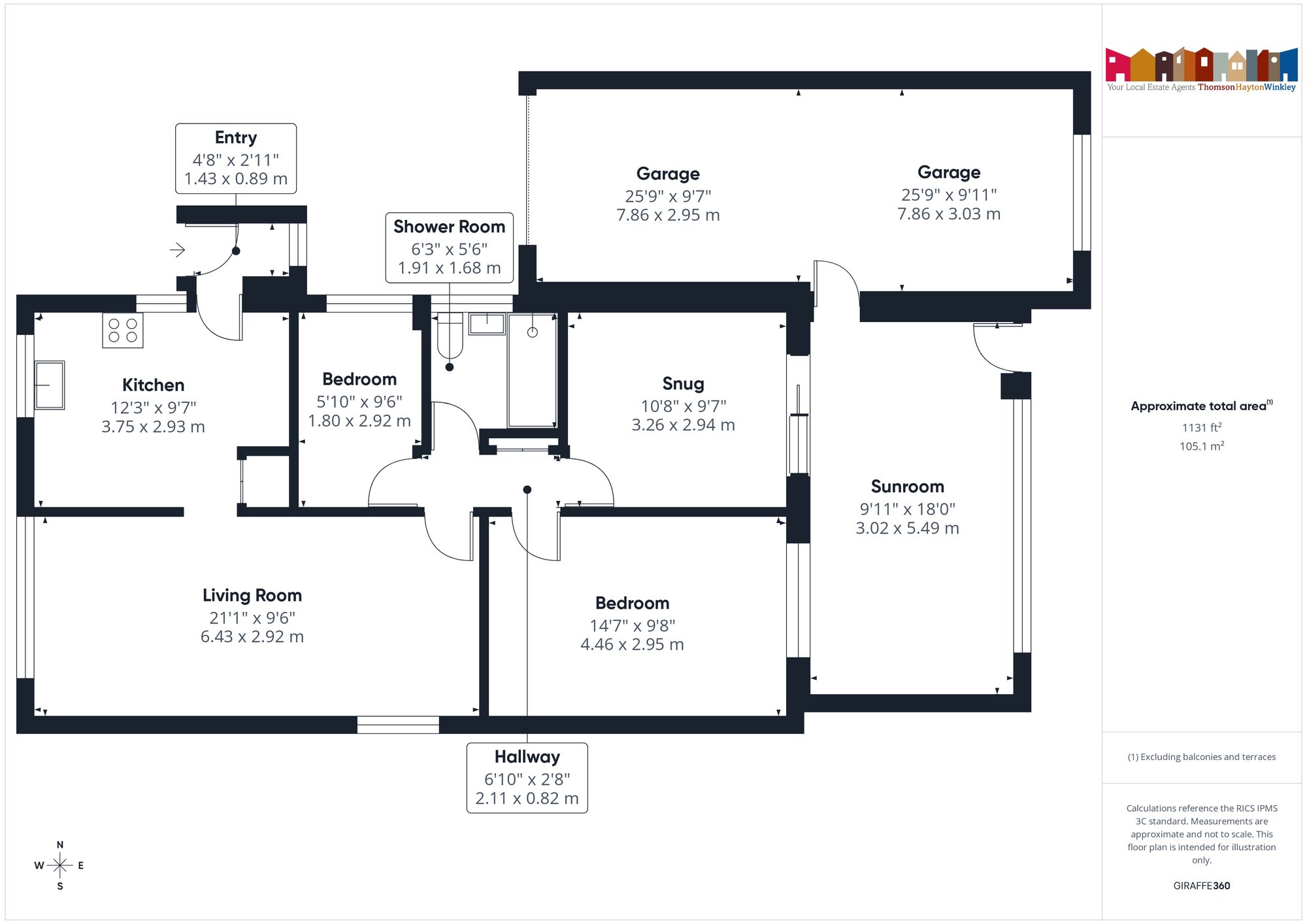 25 Calder Drive, Kendal floorplan