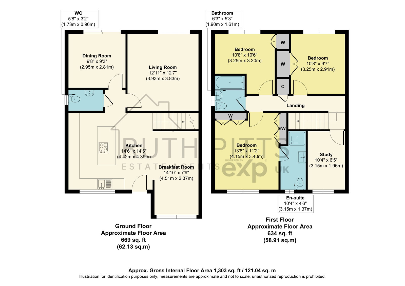 3, Marguerite Gardens, Pontefract floorplan