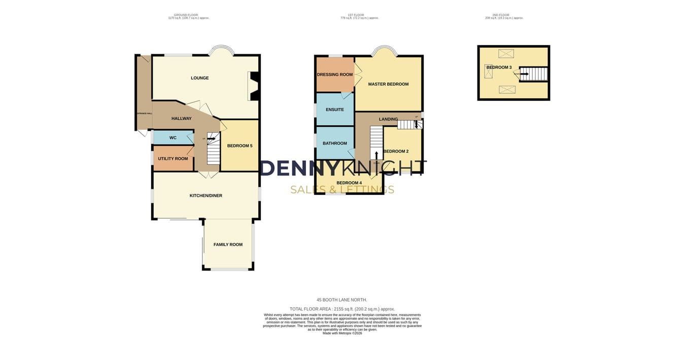 45, Booth Lane North, Northampton floorplan