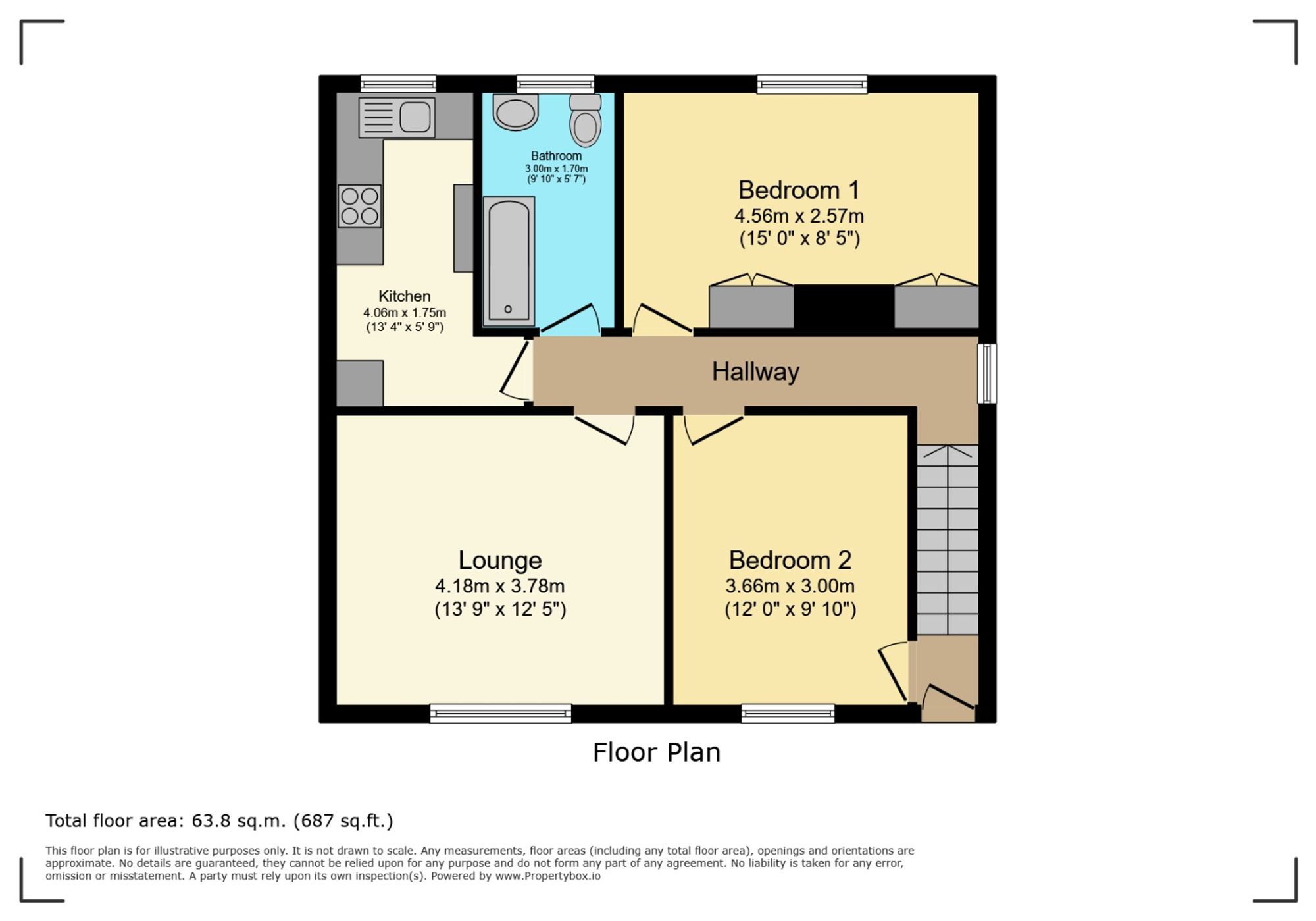12 Craighead Street, Airdrie floorplan
