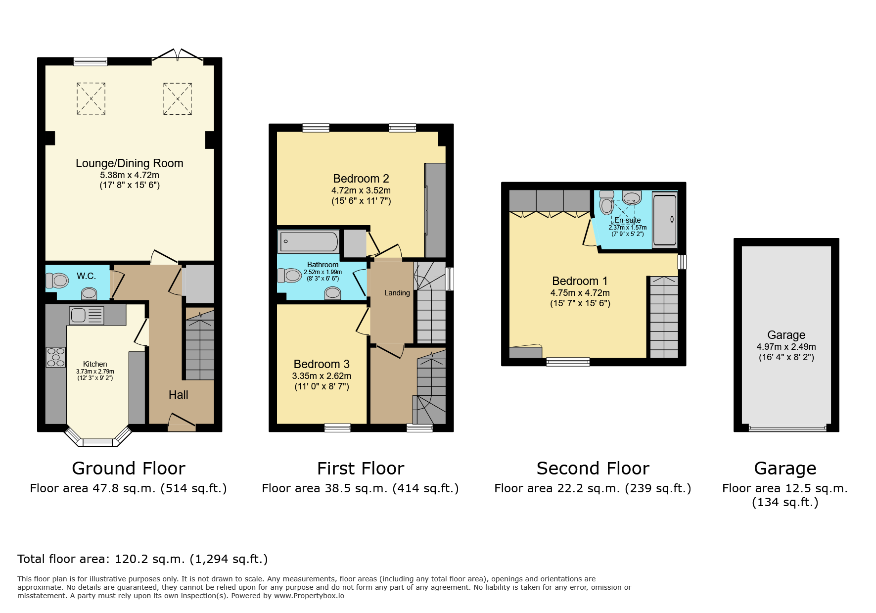 3 Greetham Way, Leicester floorplan