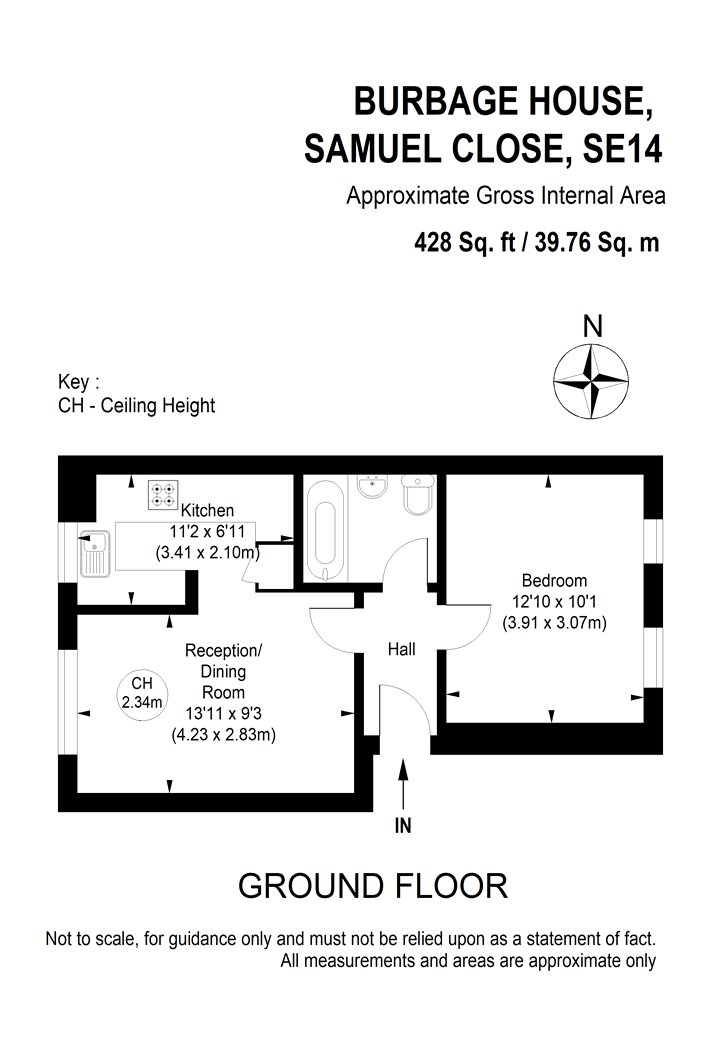 Burbage House, Samuel Close floorplan