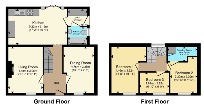 LLWYNTEG, QUARRY FFINANT, NEWCASTLE EMLYN floorplan
