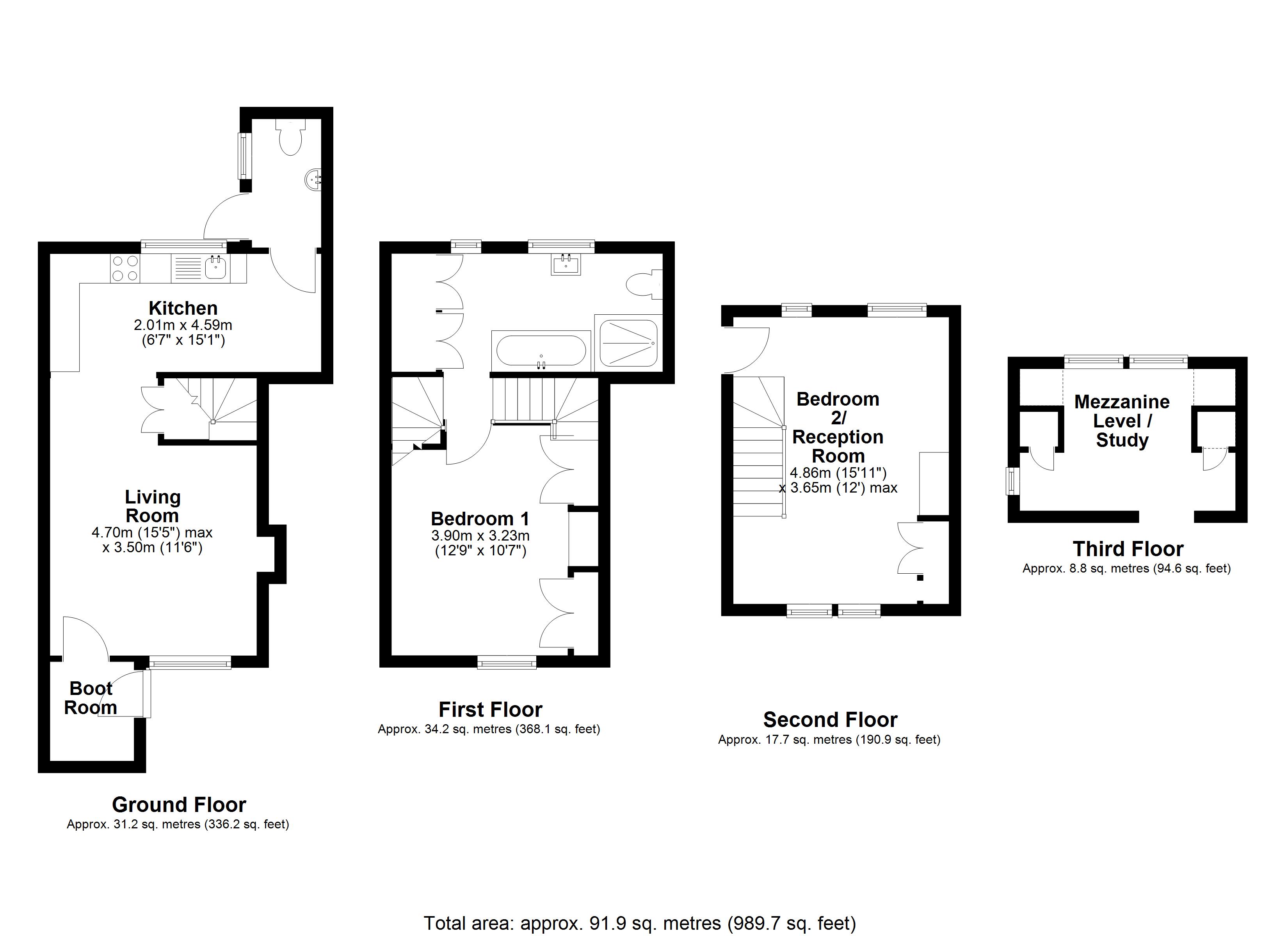 49, Whitehill, Bradford On Avon floorplan