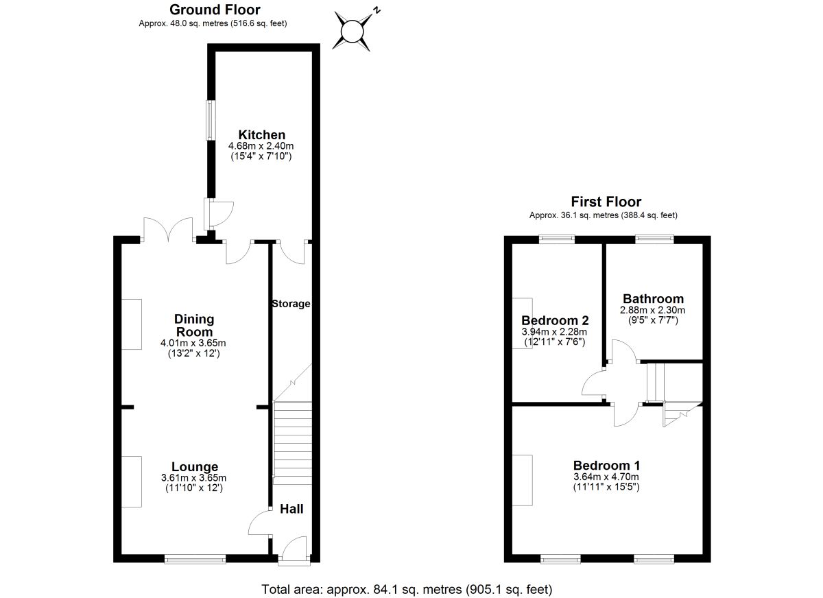 2 Bedrooms Terraced house for sale in Sandfields, Frodsham WA6