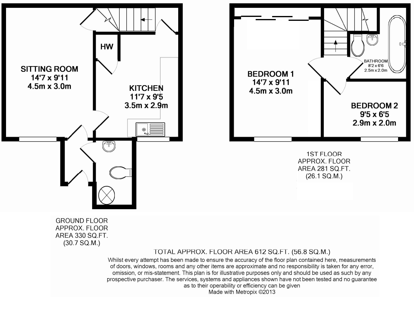 Tychbourne Drive, Guildford floorplan