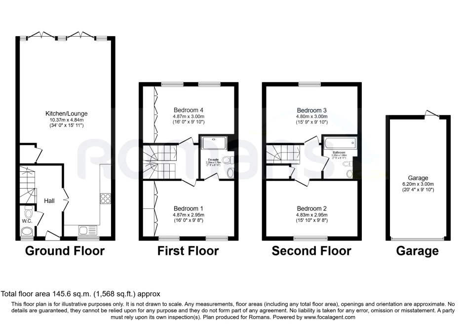 63, Gabriels Square, Reading floorplan
