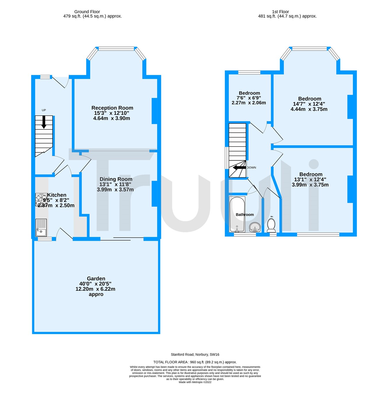Stanford Road, London SW16, 3 bedroom semidetached house for sale