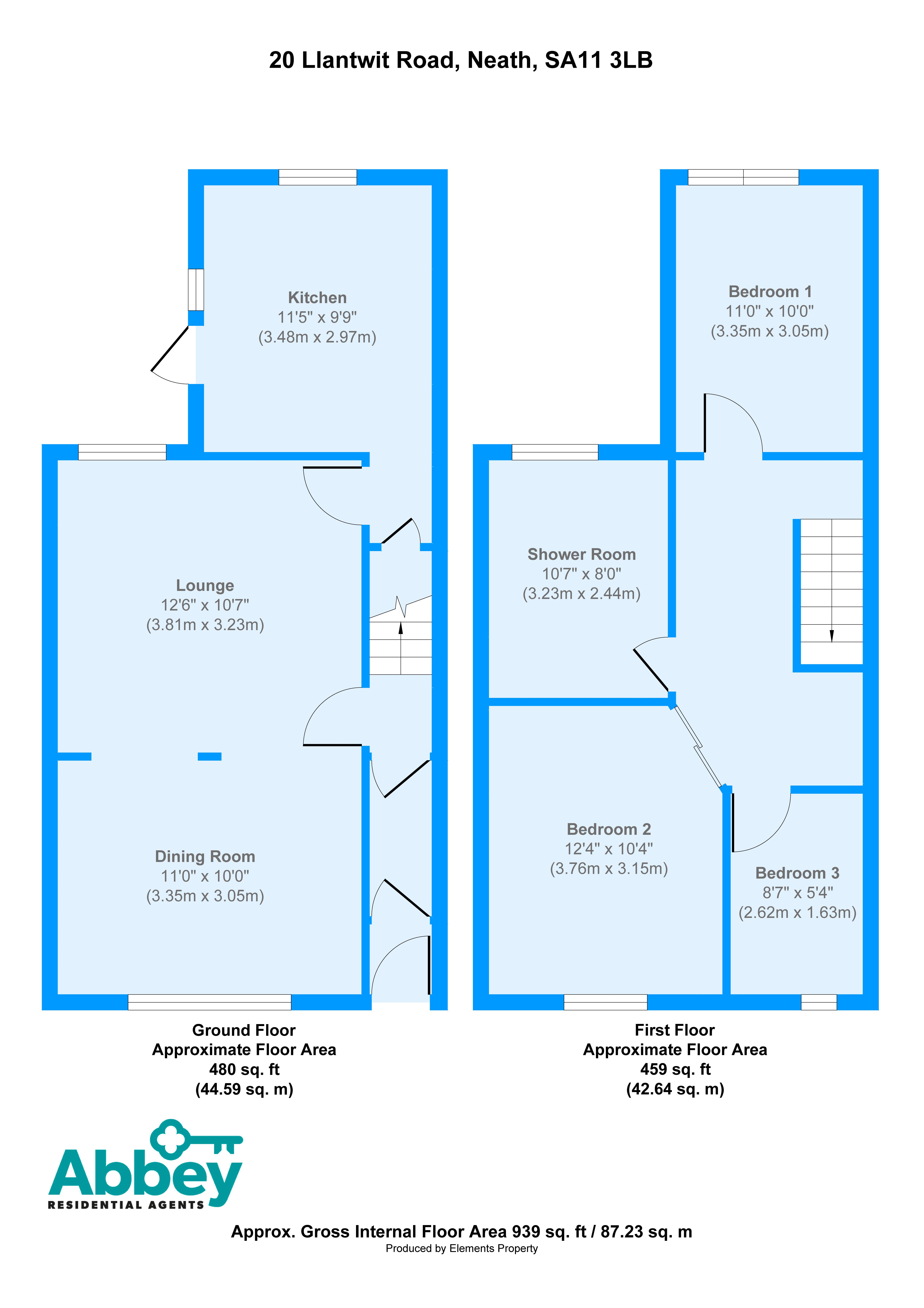 Llantwit Road, Neath SA11, 3 bedroom terraced house for sale 61823694
