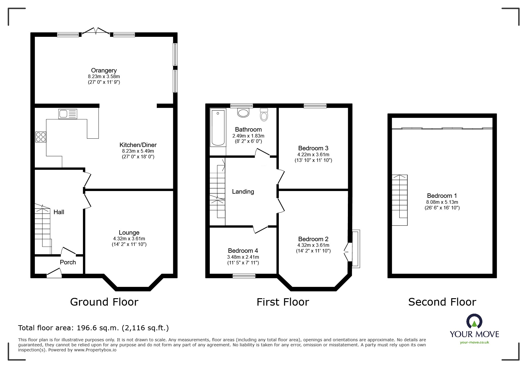 16, Cyprus Street, Lancashire floorplan
