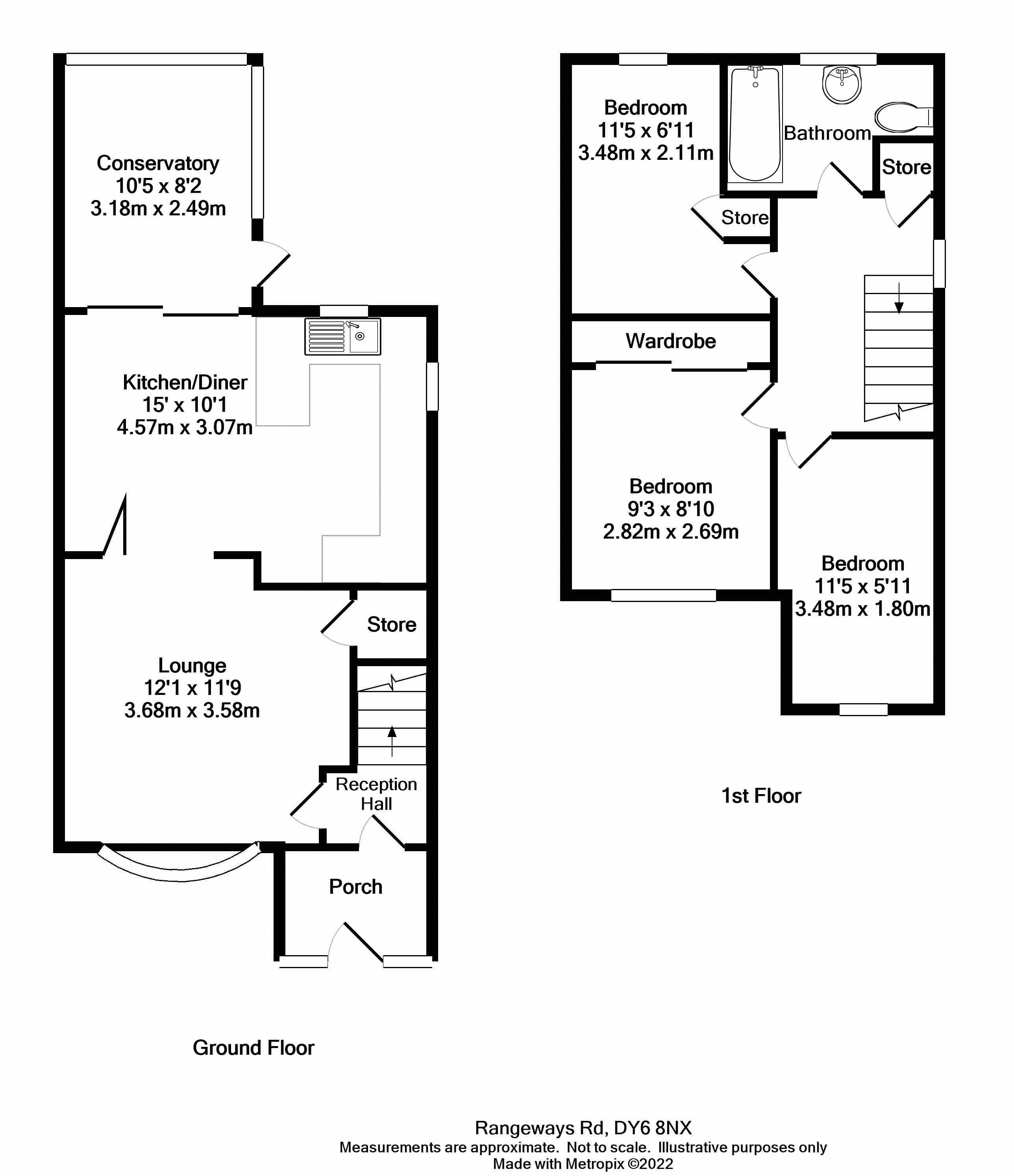 Rangeways Road, Kingswinford DY6, 3 bedroom detached house for sale ...