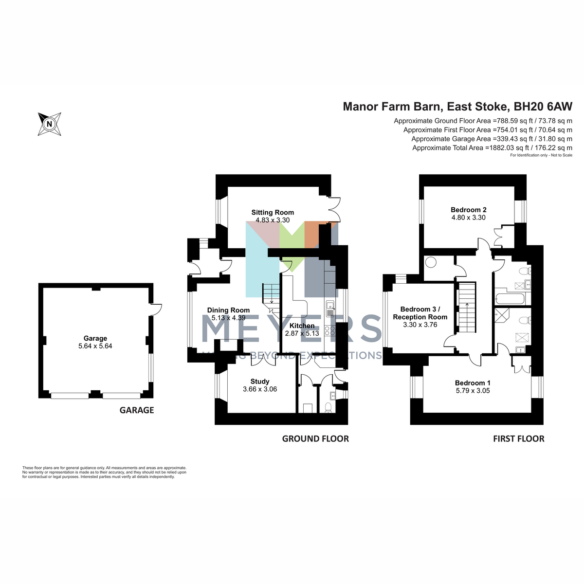 3 Manor Farm Barn, Church Lane, Wareham floorplan