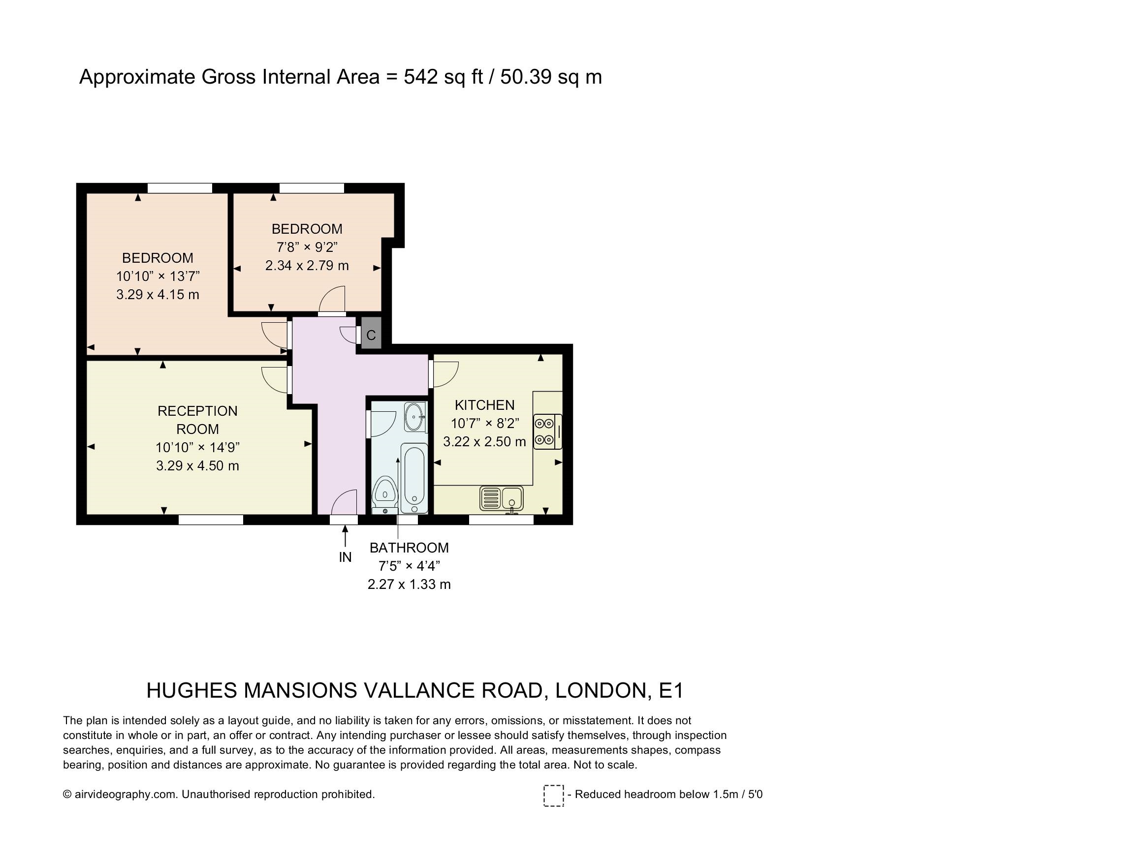 Vallance Road, London floorplan