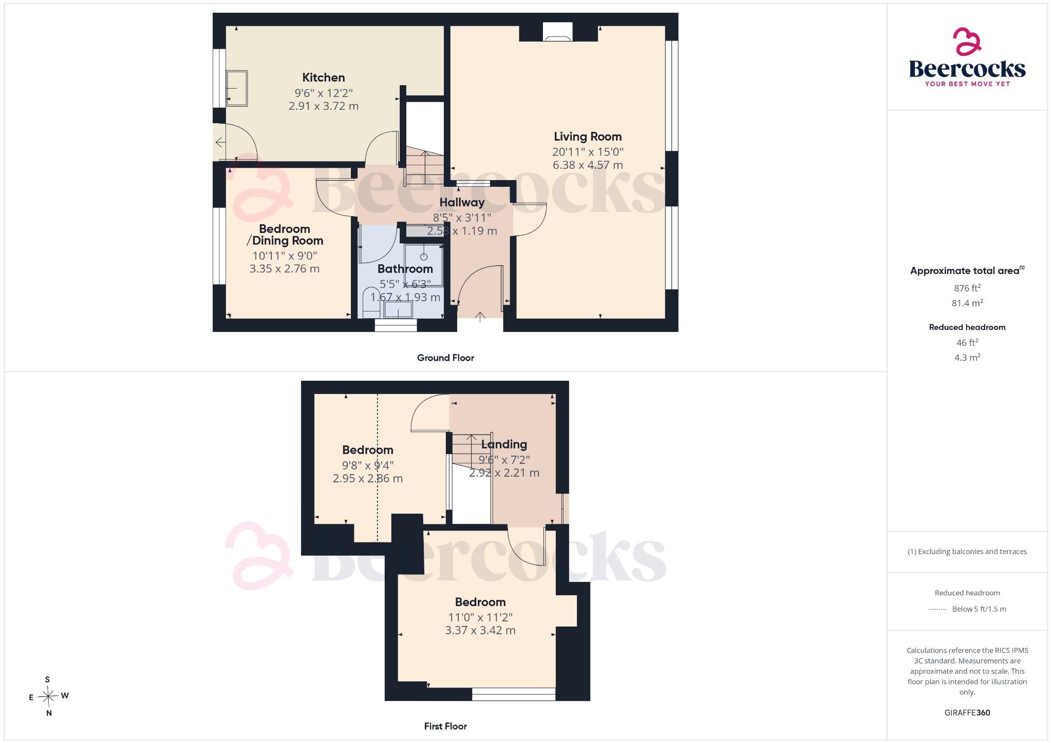5, Langdale Drive, Hull floorplan