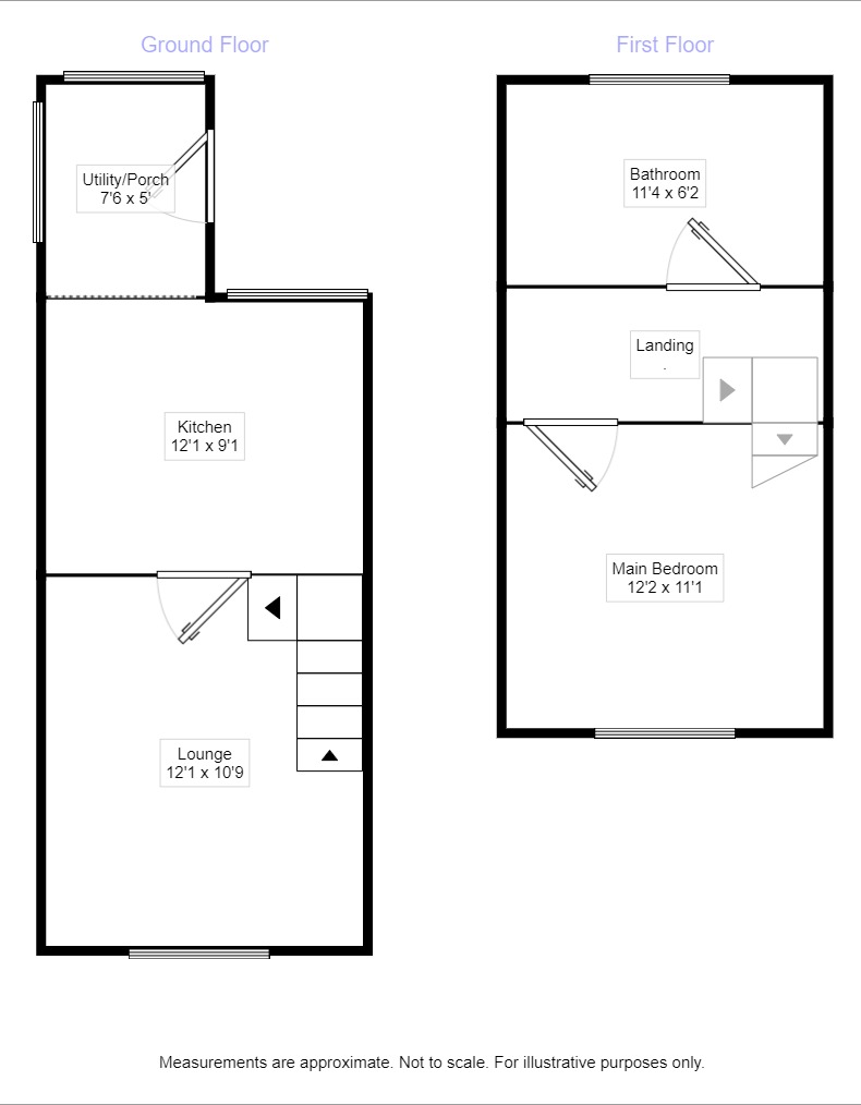 Ashby Road, Woodville, Swadlincote, Derbyshire DE11, 1 bedroom end