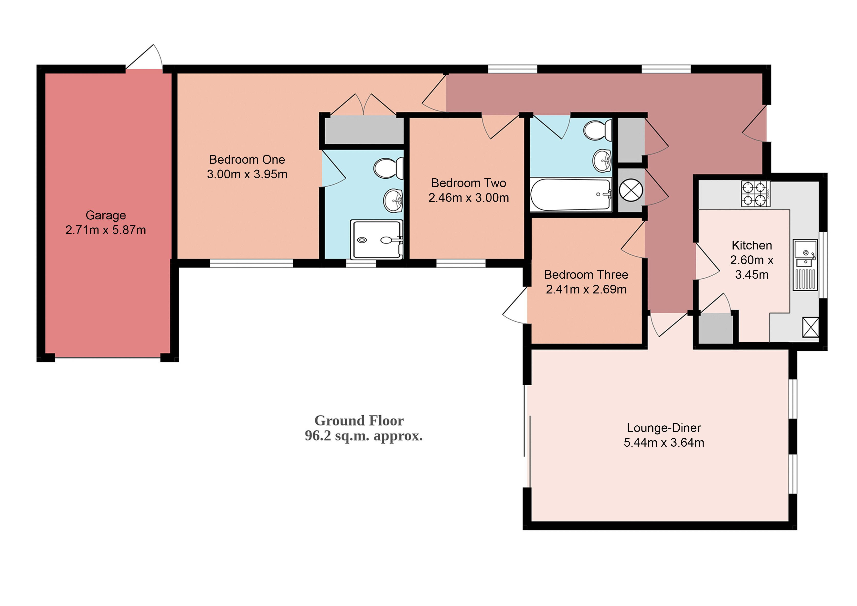 57, Dickens Dell, Southampton floorplan