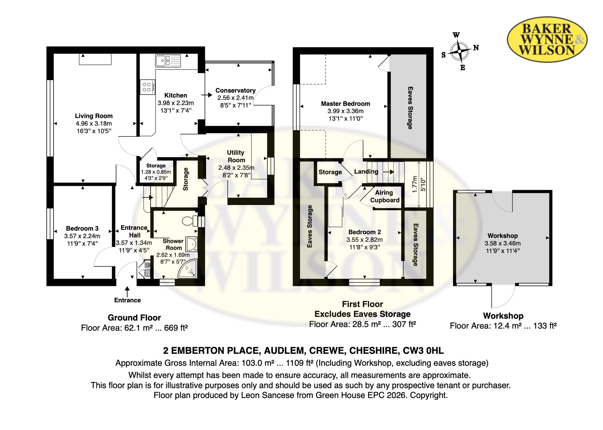 2 Emberton Place, Crewe floorplan