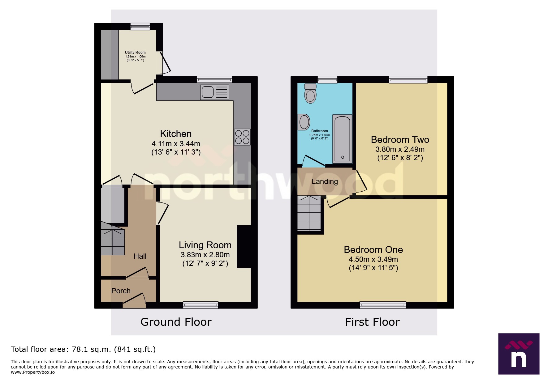 28, Walker Street, Wirral floorplan