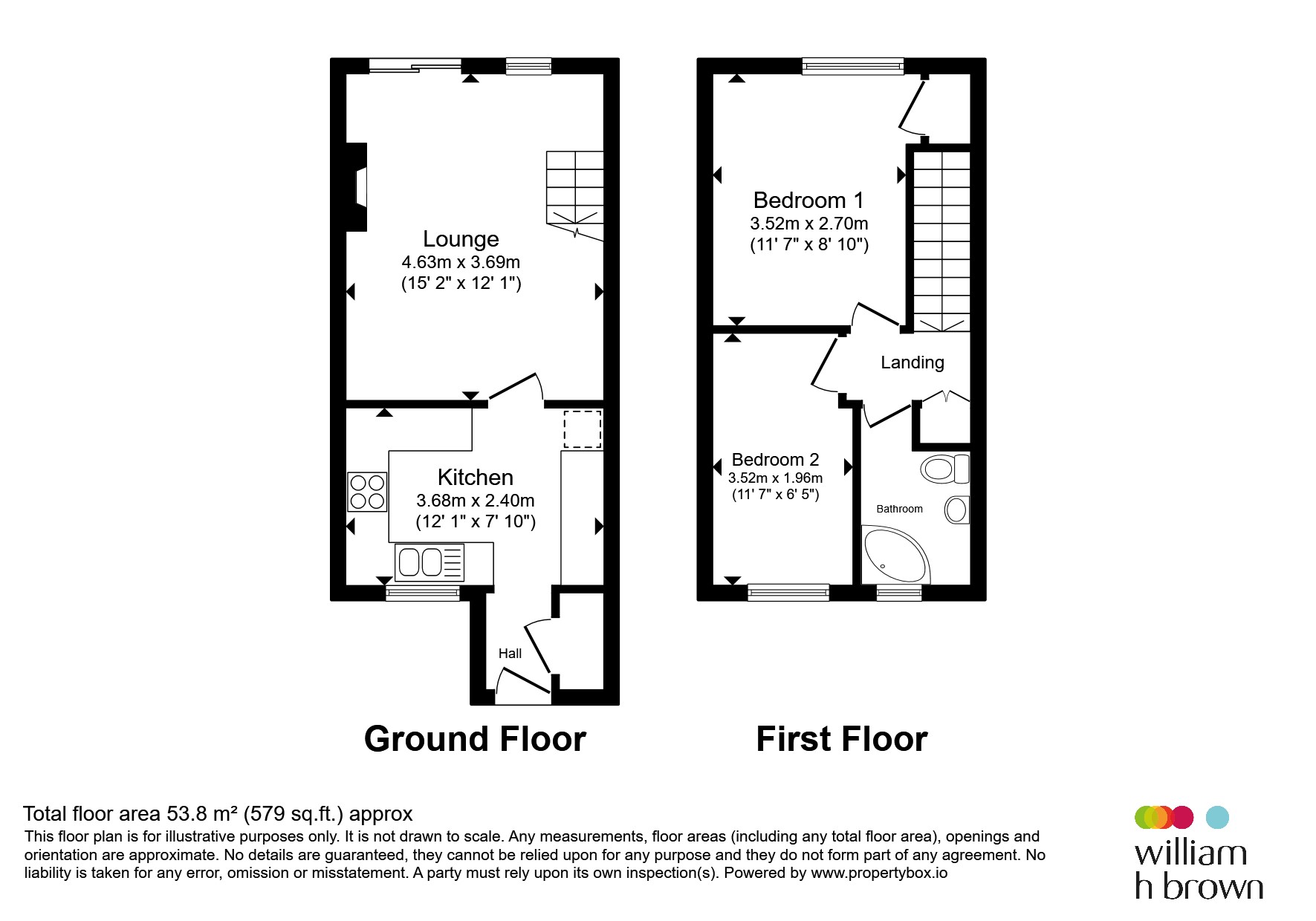 20, Bluebell Close, Dereham floorplan