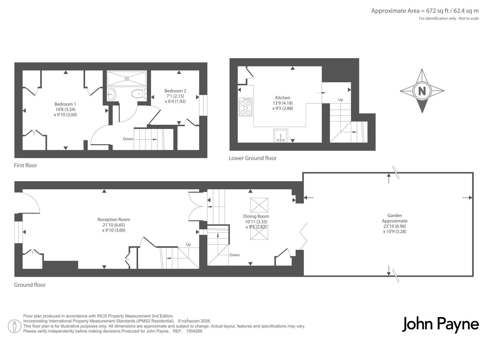 70, Brand Street, London floorplan