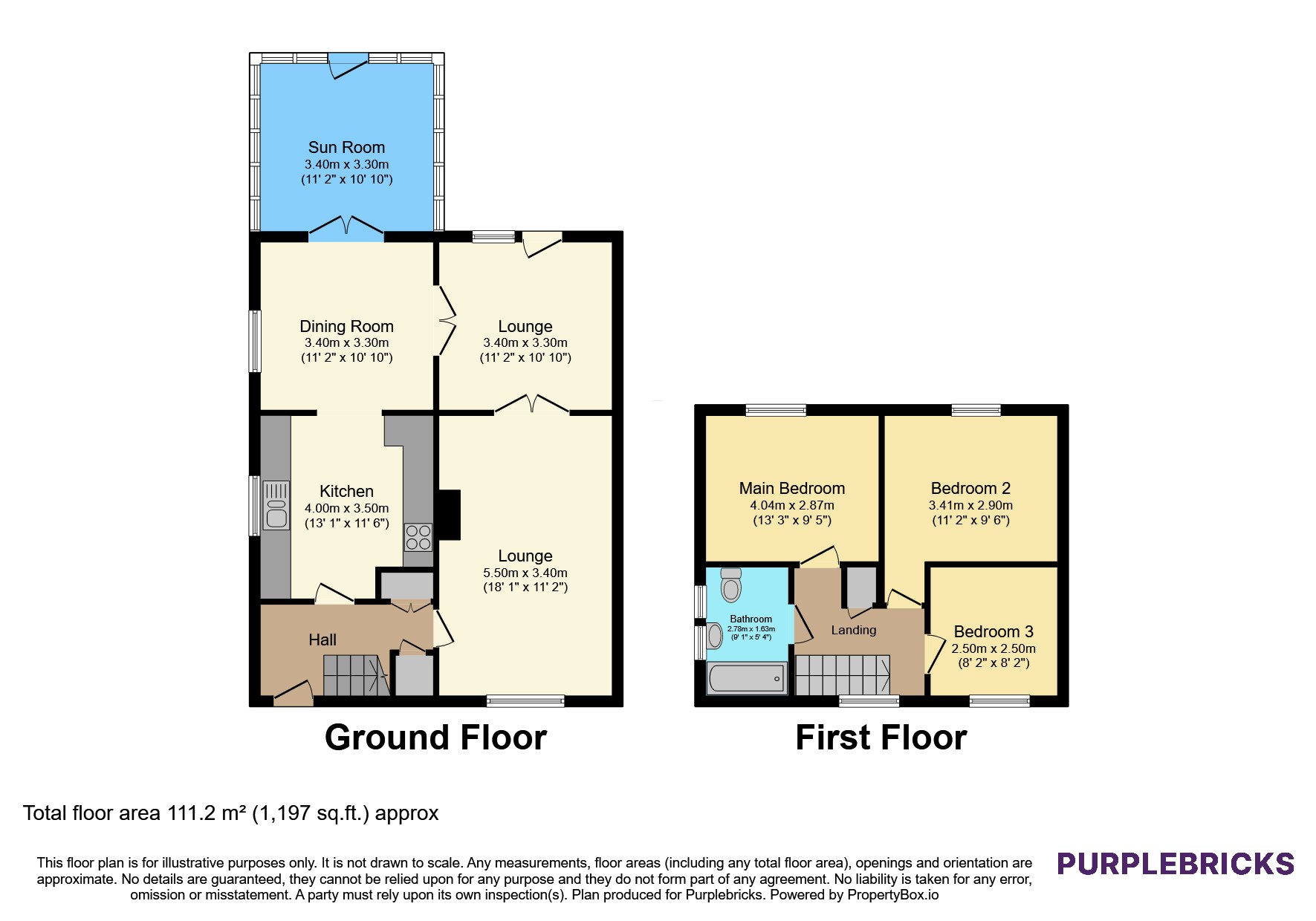 36, Lawson Road, Lytham St. Annes floorplan