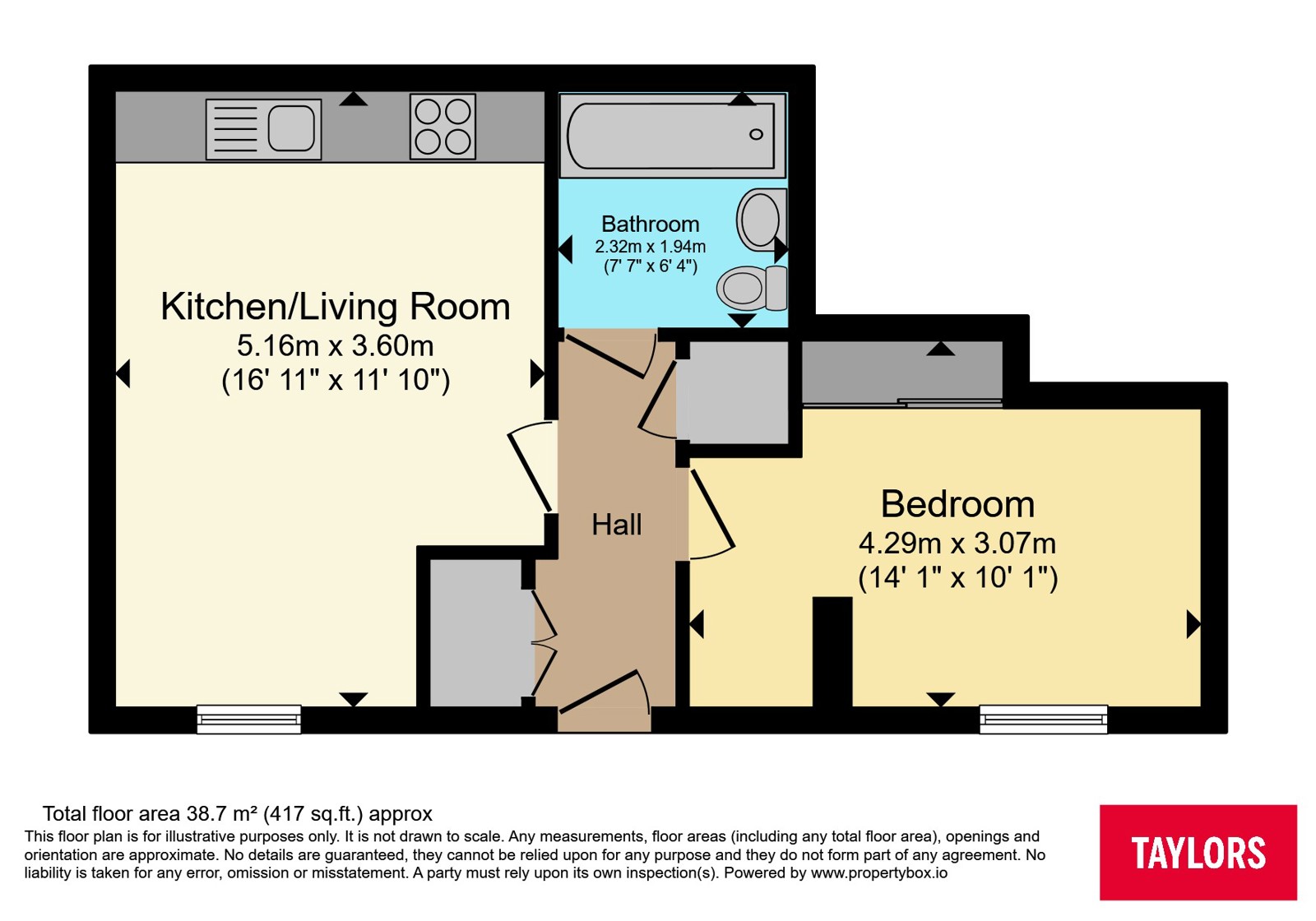 17, Bristol floorplan