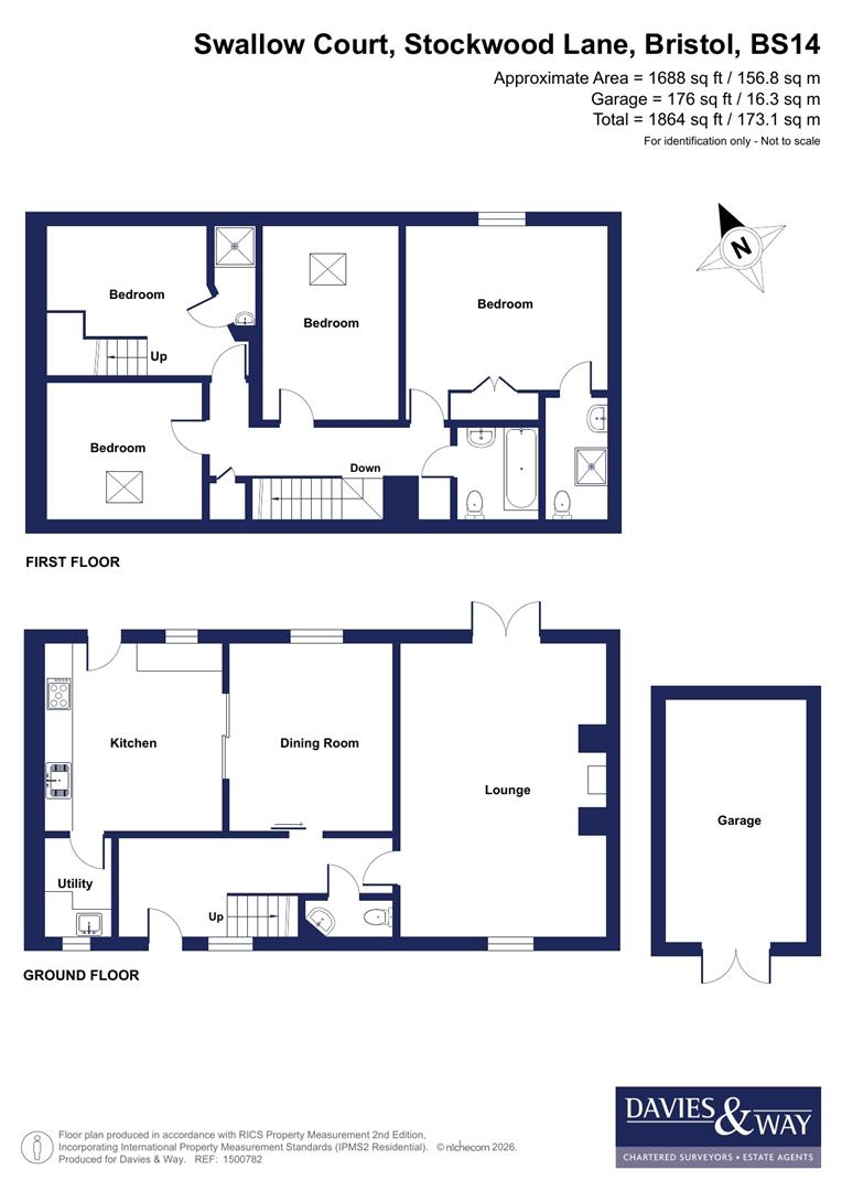2 Swallow Court, Stockwood Lane, Bristol floorplan