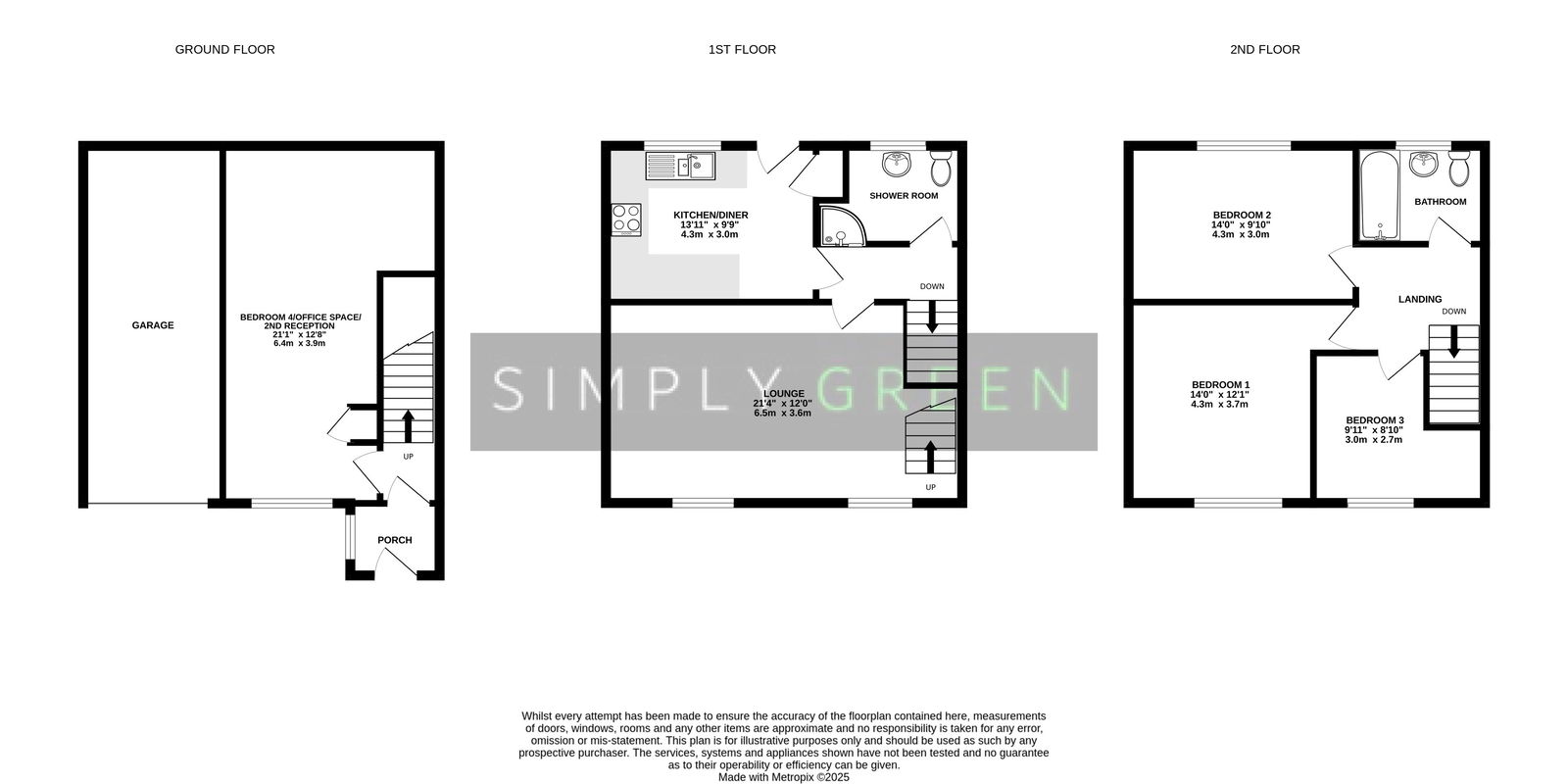 3 Leate Terrace, Crossley Moor Road, Newton Abbot floorplan