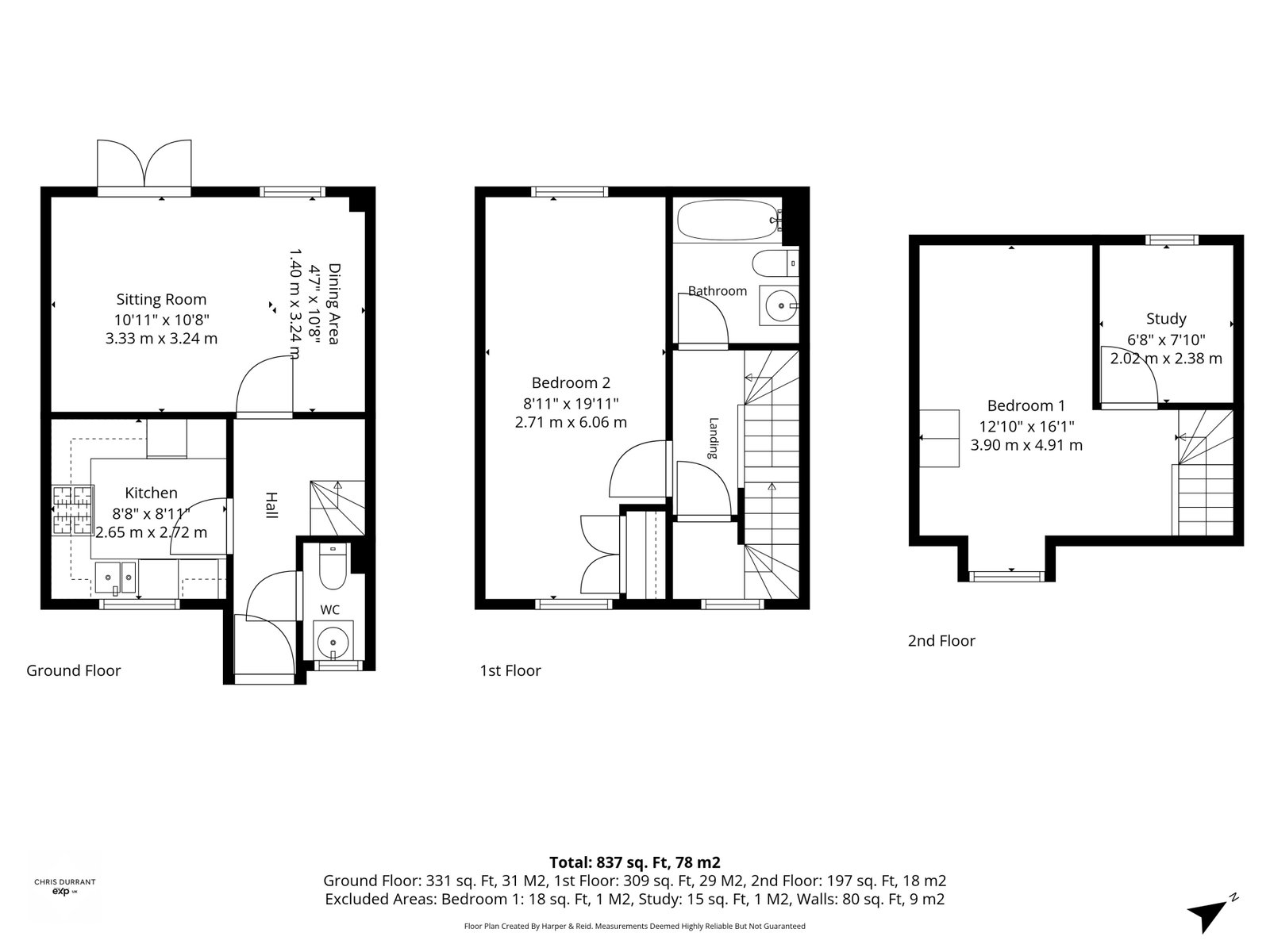 80, Barrosa Way, Milton Keynes floorplan
