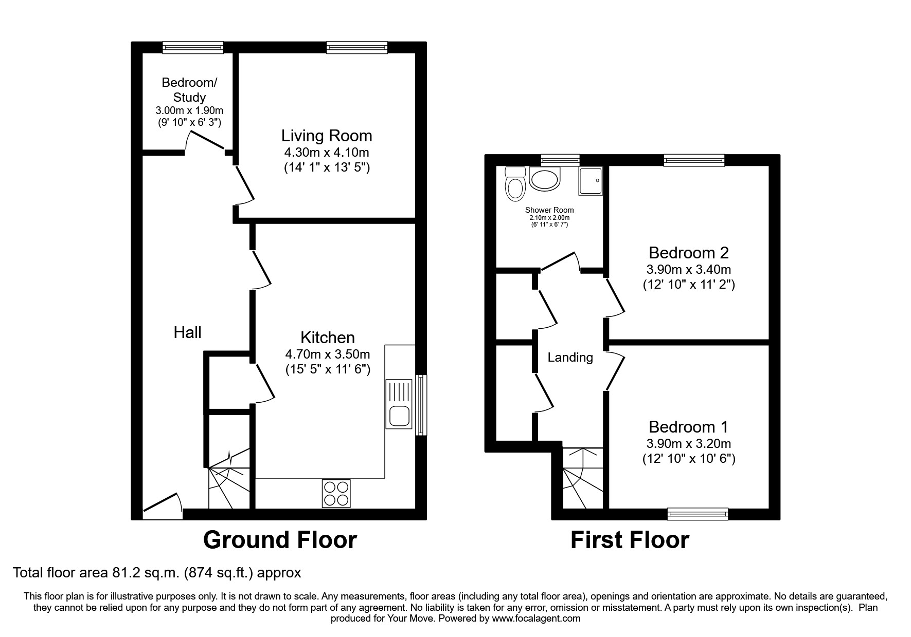Caledonia Street, Montrose, Angus DD10, 3 bedroom for sale
