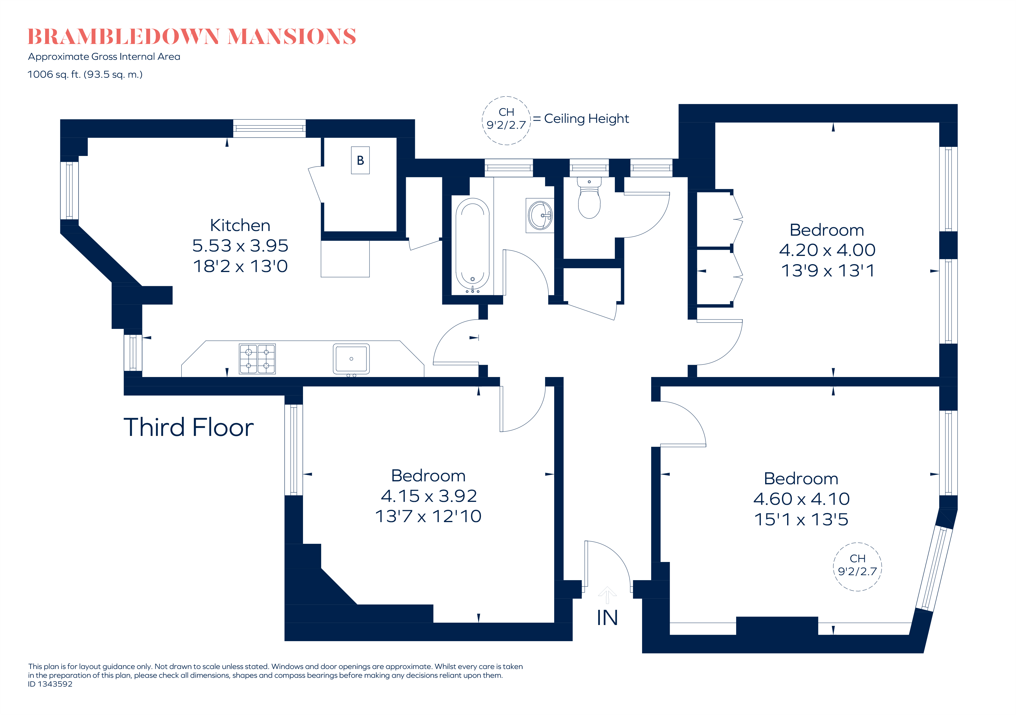 Crouch Hill, London floorplan