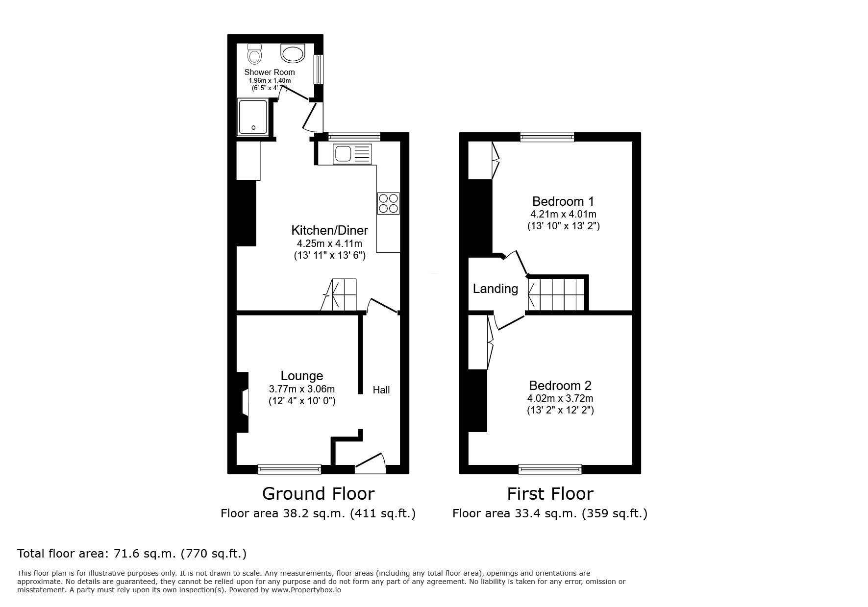 19, Gutter Hill, Wrexham floorplan
