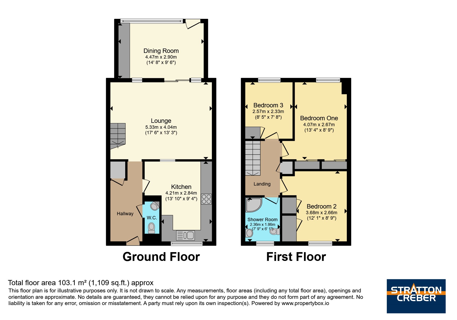 13, Tredanek Close, Cornwall floorplan