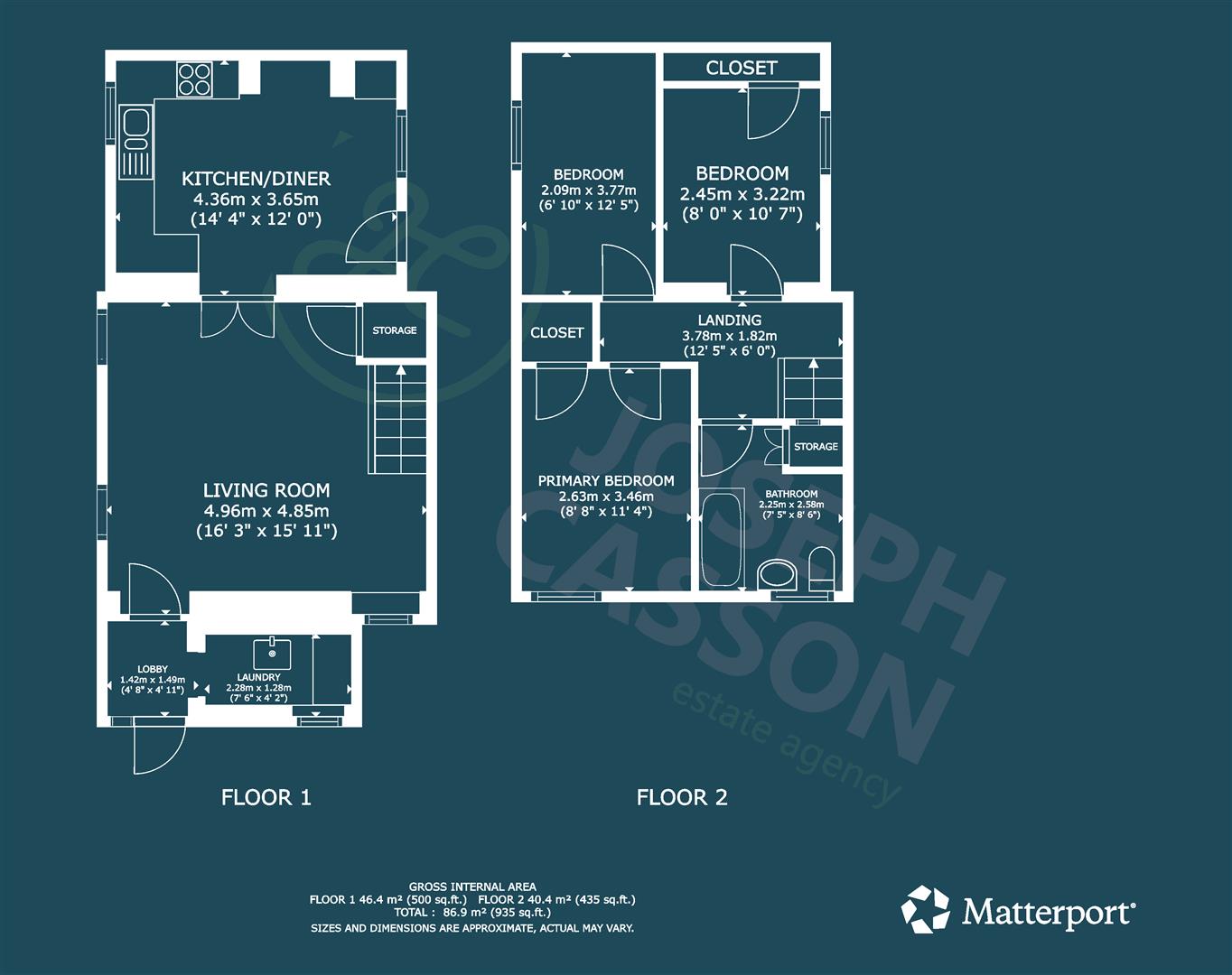 6, Castle Street, Bridgwater floorplan