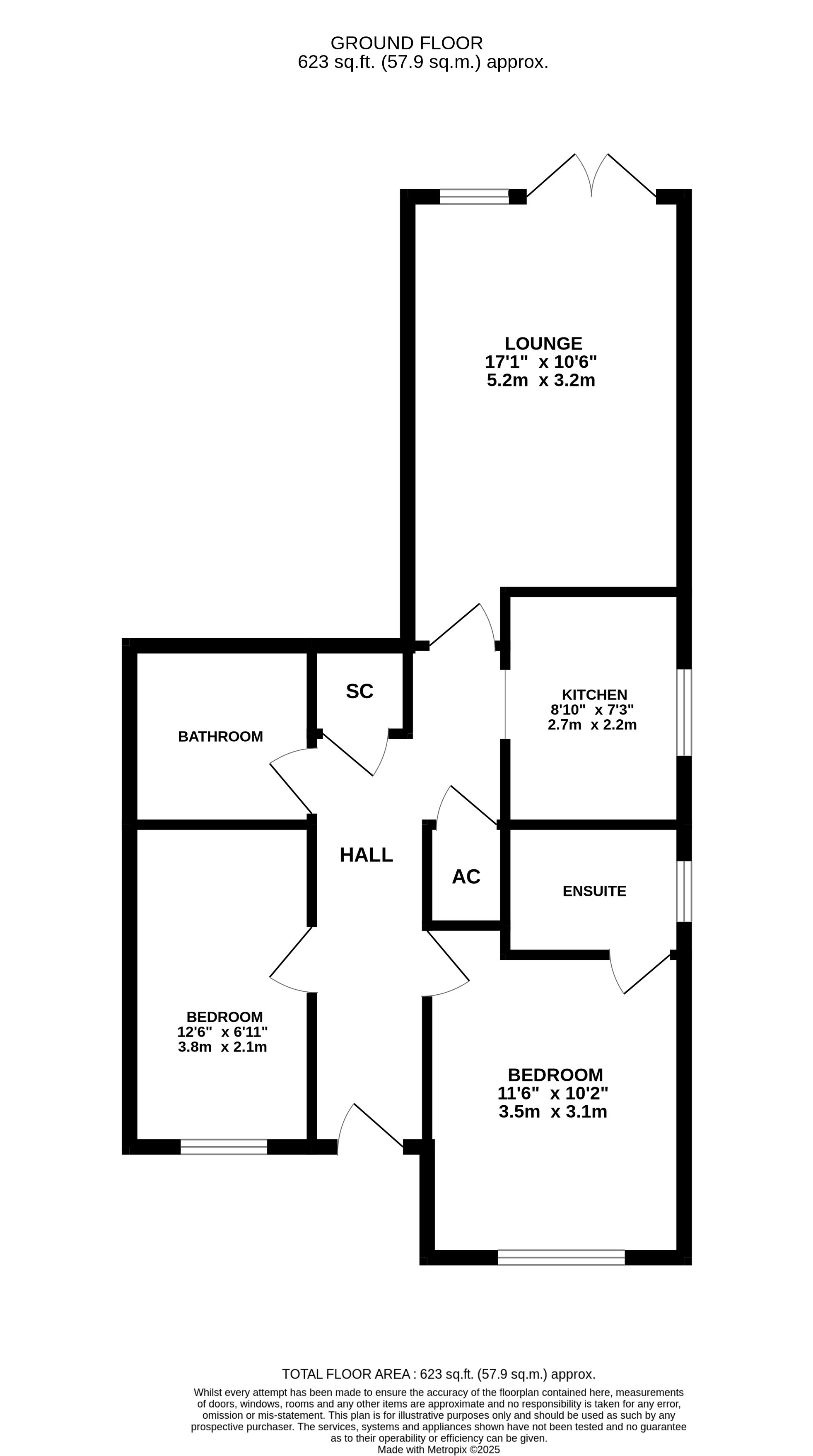 Chambers Way, Biggleswade, SG18 floorplan