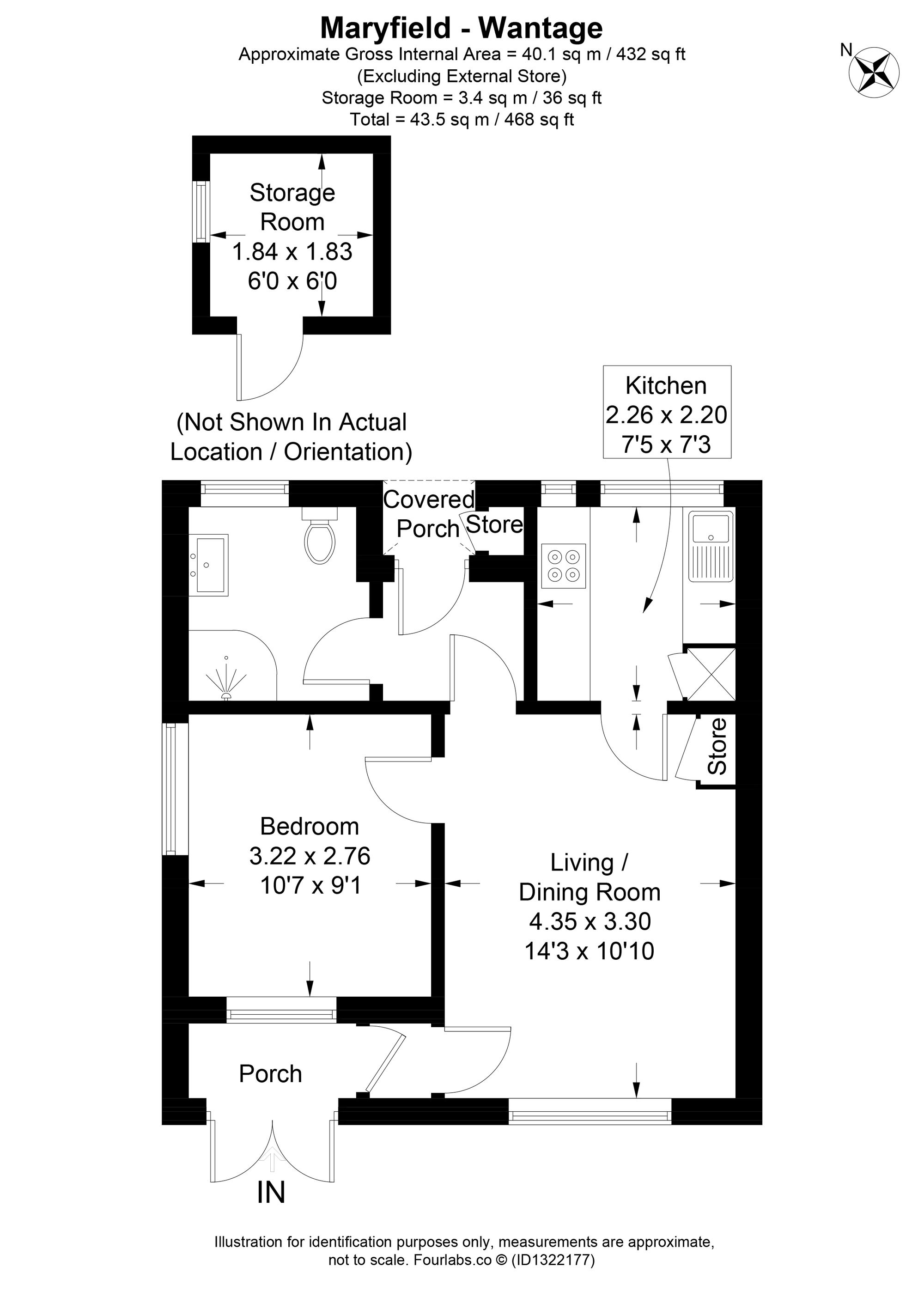 13 Maryfield, Wantage floorplan
