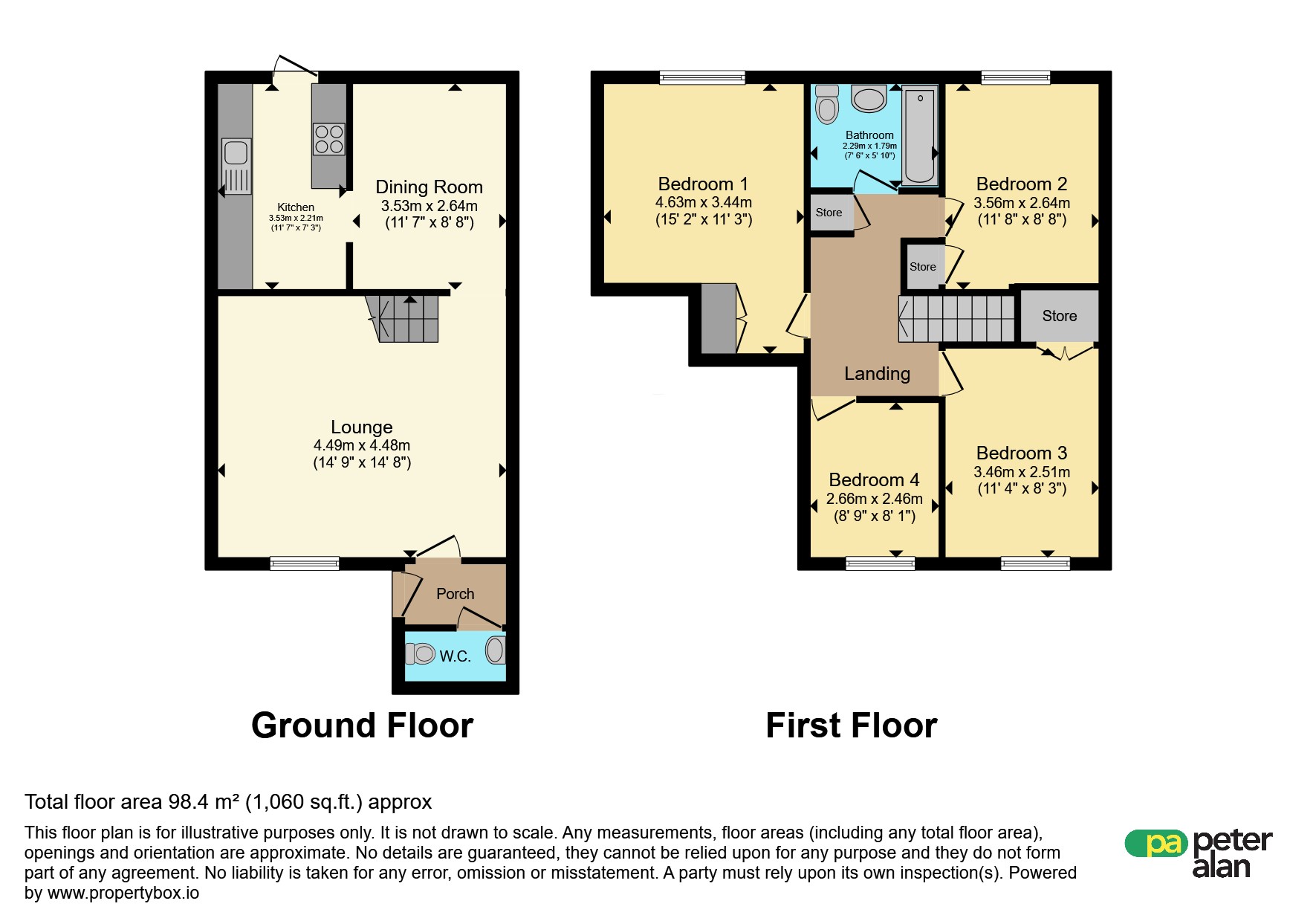 4, Awel Mor, Cardiff floorplan