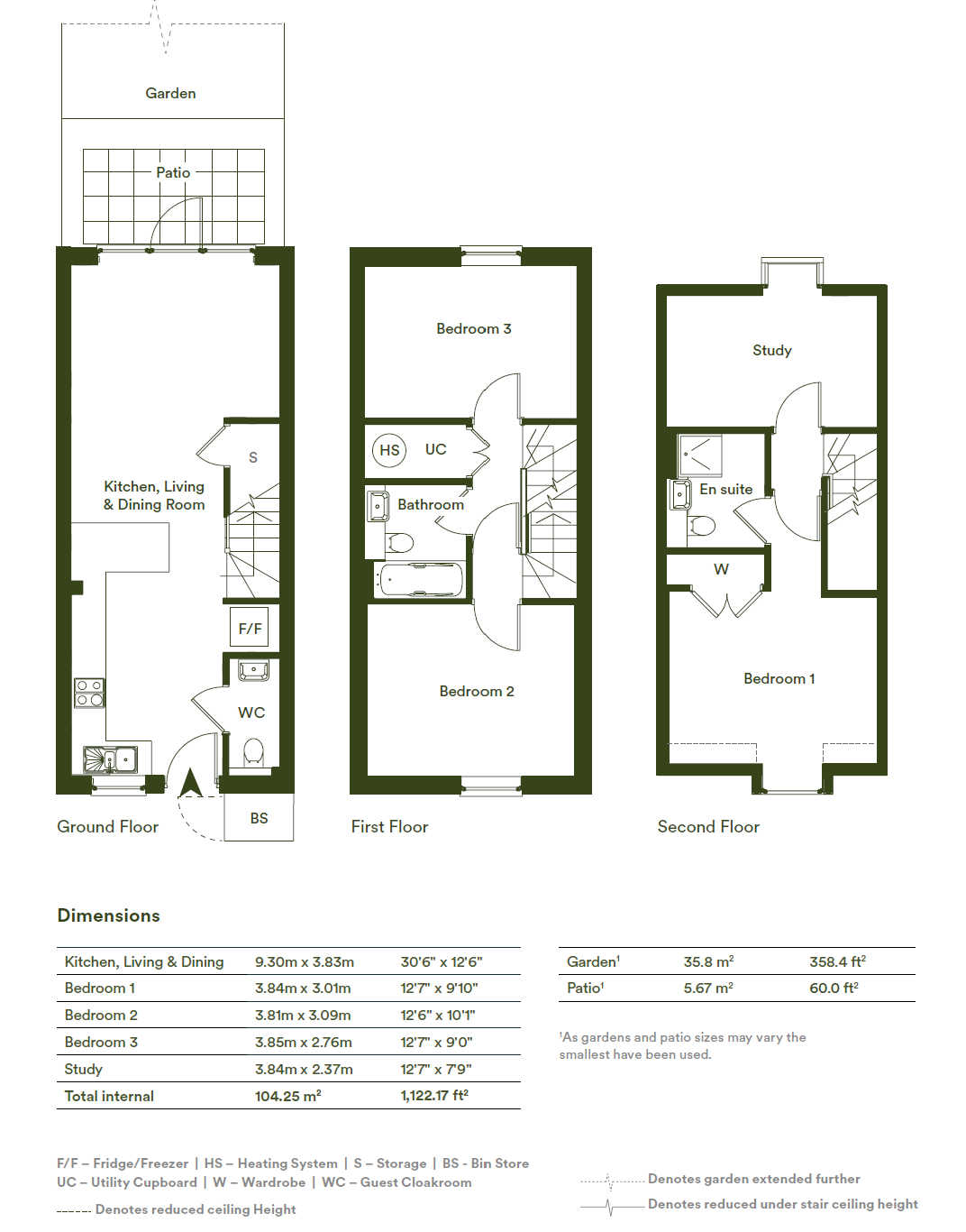 Lavendula Lane, Chatham floorplan