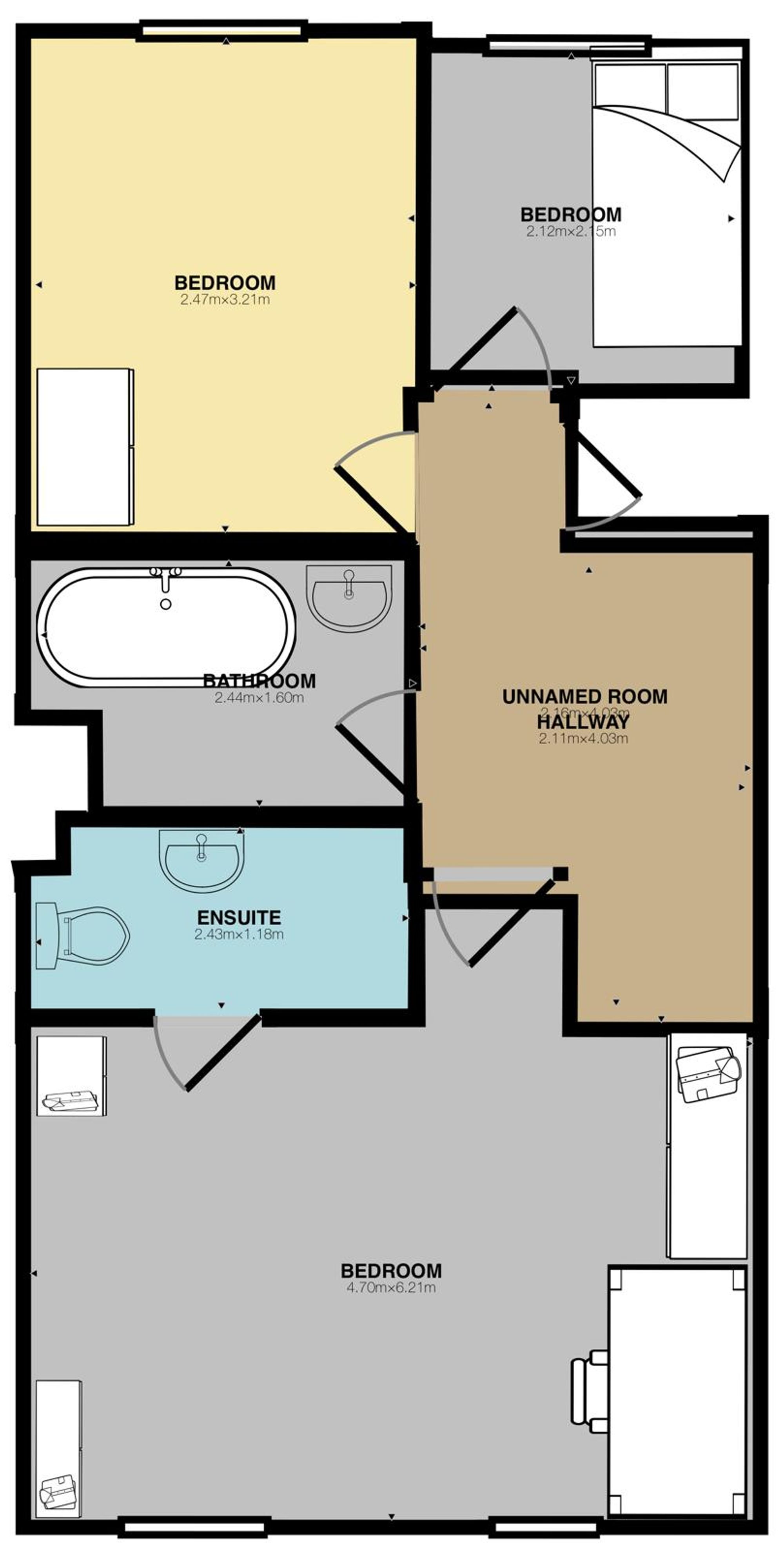 23 Churchill Road, Uxbridge floorplan
