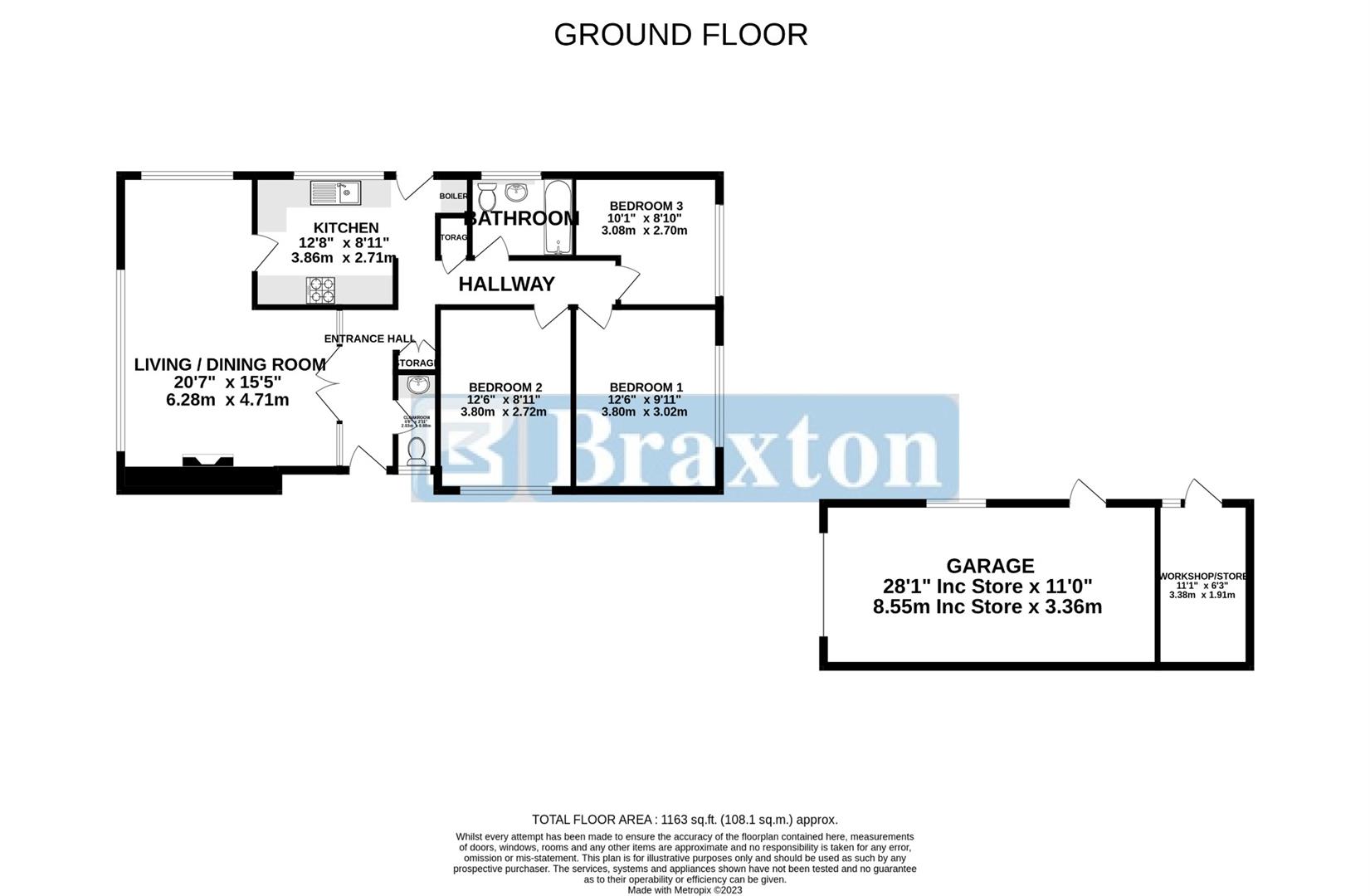 4, Fontwell Close, Maidenhead floorplan