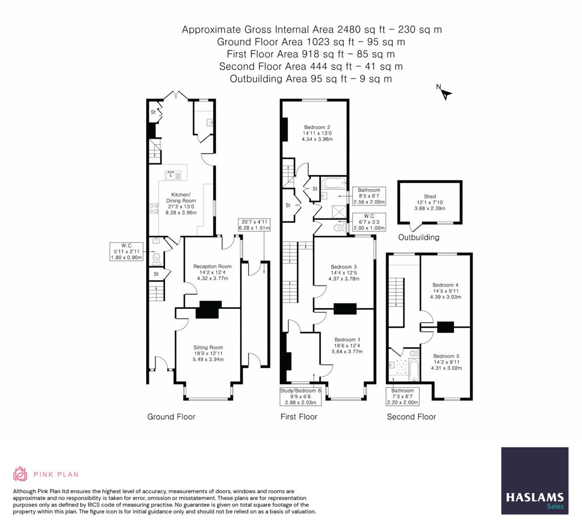 Kendrick Road, Reading RG1, 5 bedroom semidetached house for sale