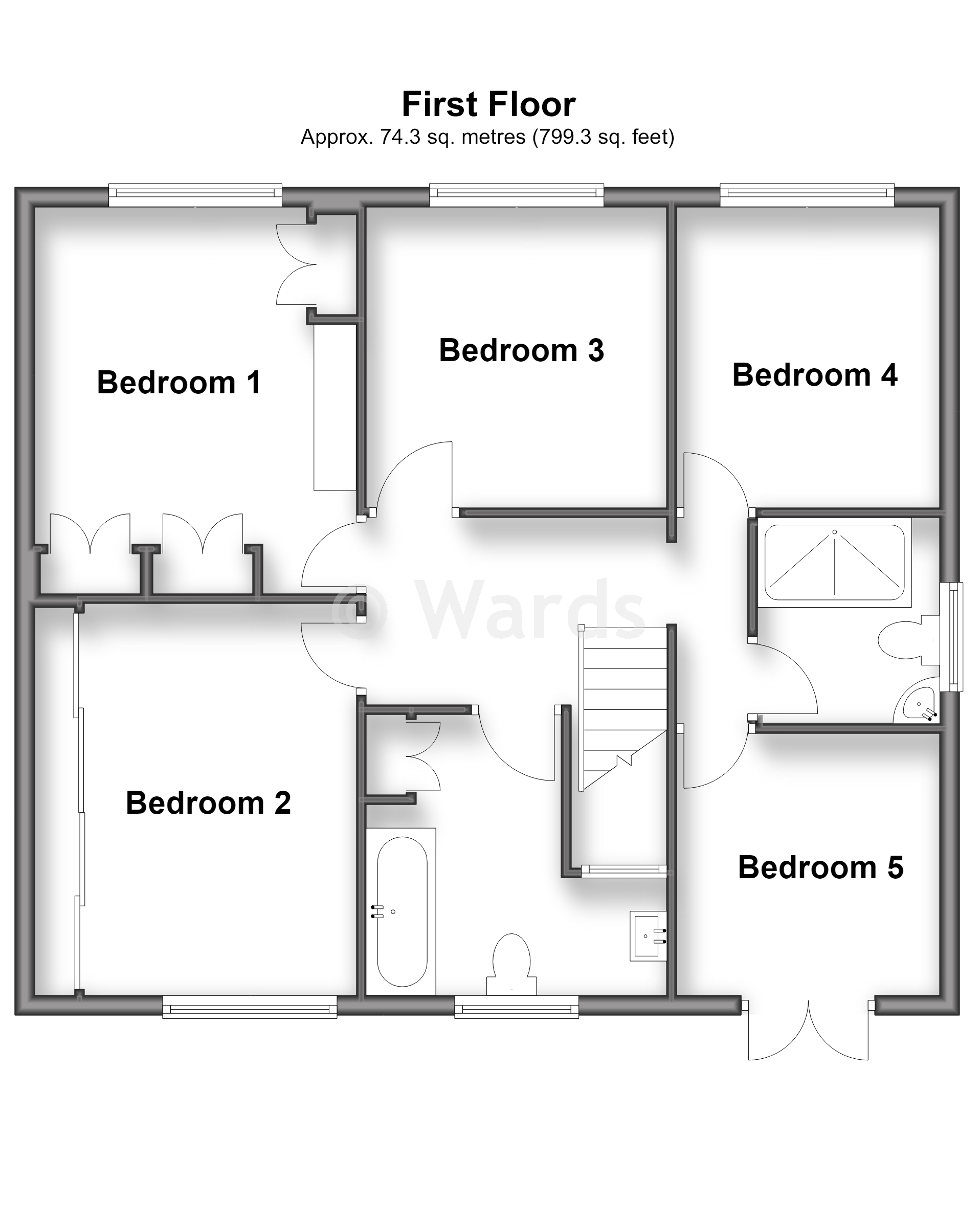 292, London Road, Deal floorplan