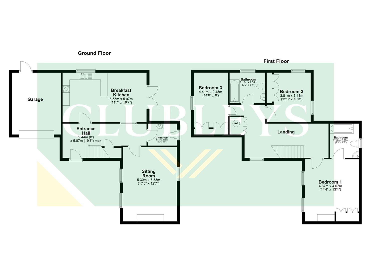 Wynthorpe Granary, Main Street, North Dalton floorplan